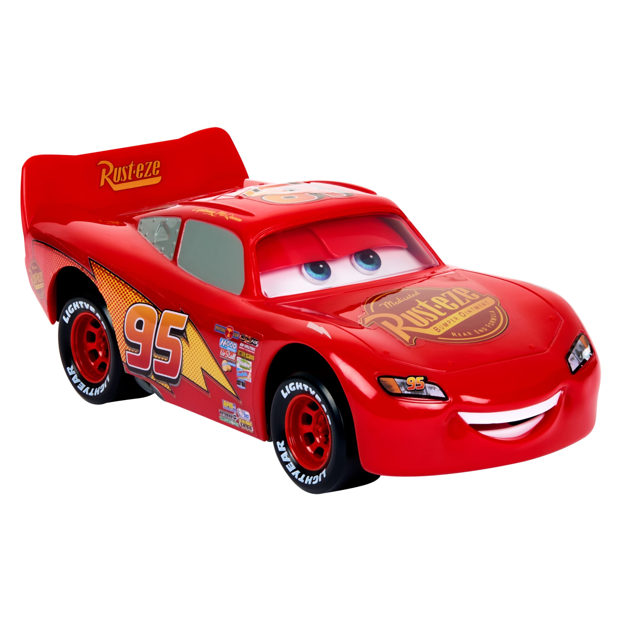 Voiture Disney · Pixar Cars Flash Mcqueen en Mouvement Avec Les Yeux et La Bouche Qui Bougent - Image 3