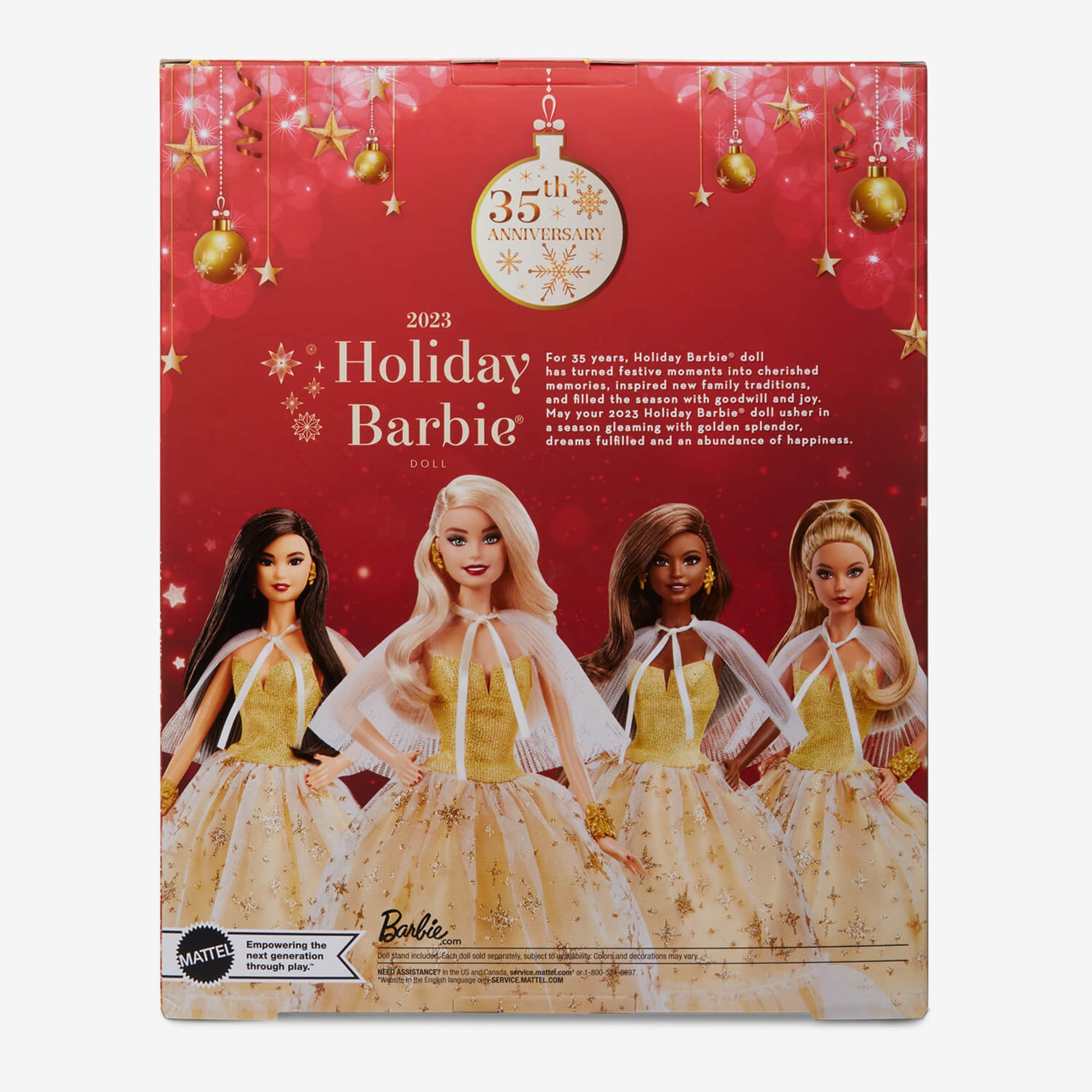 2023 Holiday Barbie Doll - Image 9