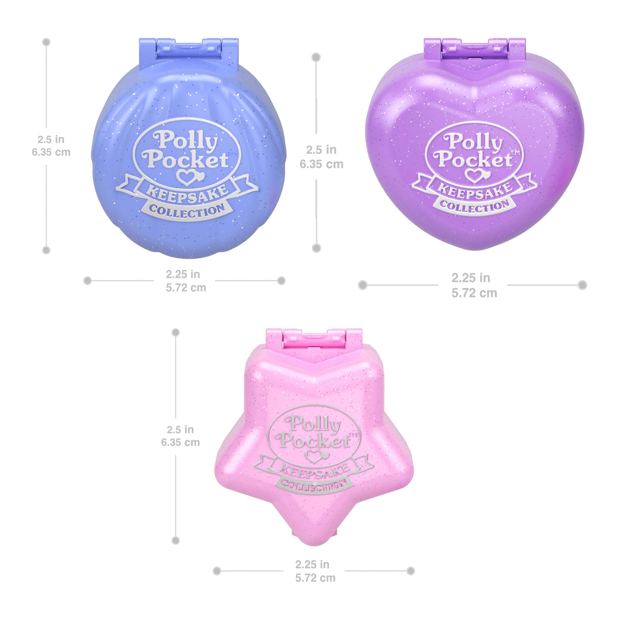 Polly Pocket Collector. Heritage Ring Box 3 Pack - Image 6