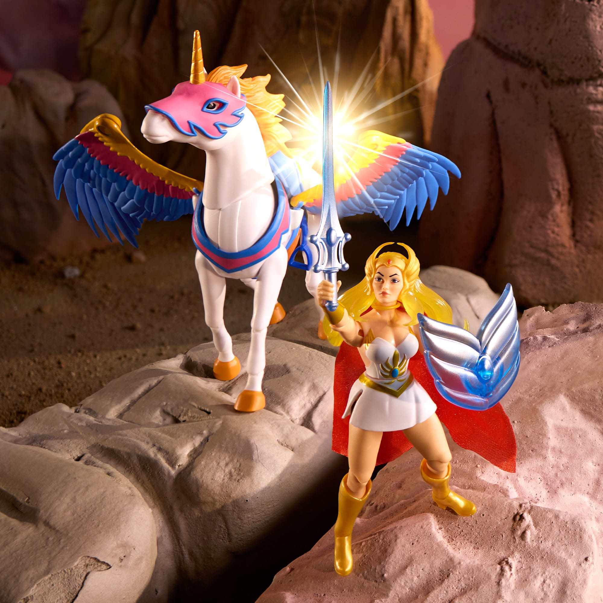 Masters of the Universe Origins She-Ra and Swift Wind 2-Pack - Image 7