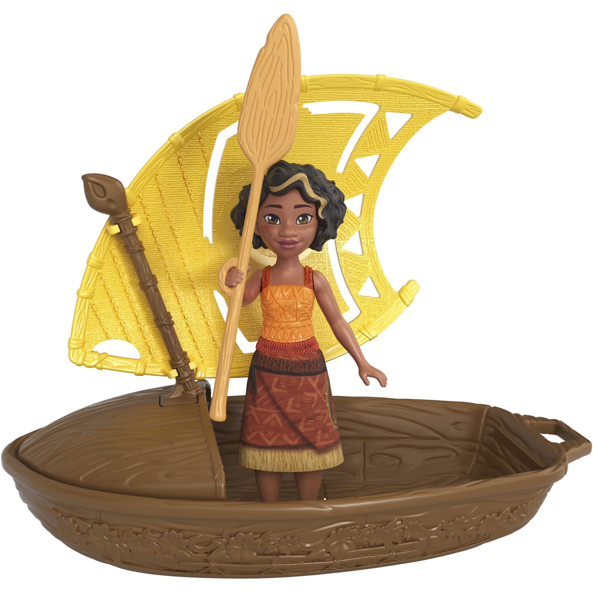 Disney Moana 2 Wayfinder Wonders With Surprise Small Doll. Canoe & Accessory - Image 5