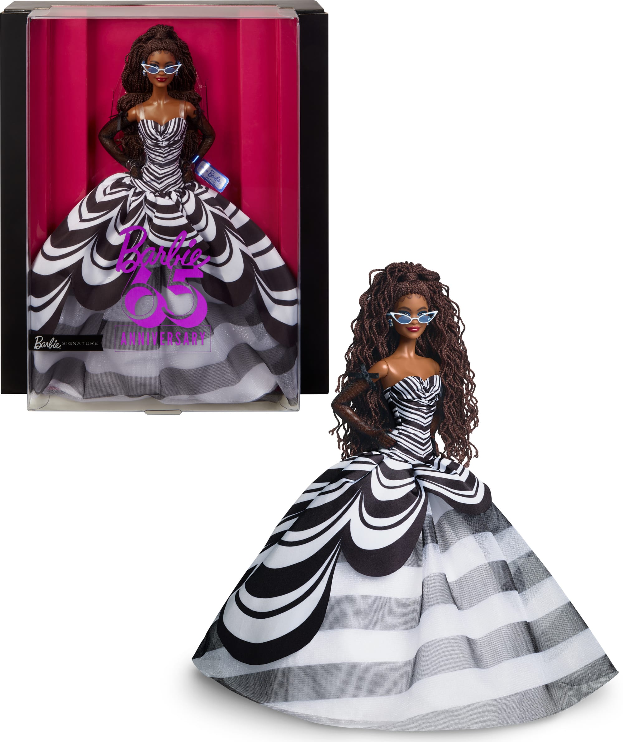 Barbie – Signature – 65E Anniversaire – Poupée de Collection Brunette