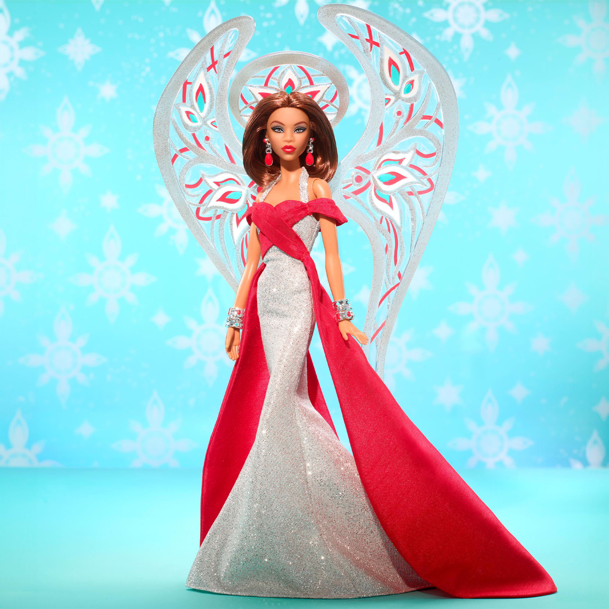 Barbie x Bob Mackie 2023 Holiday Angel Doll - Image 2