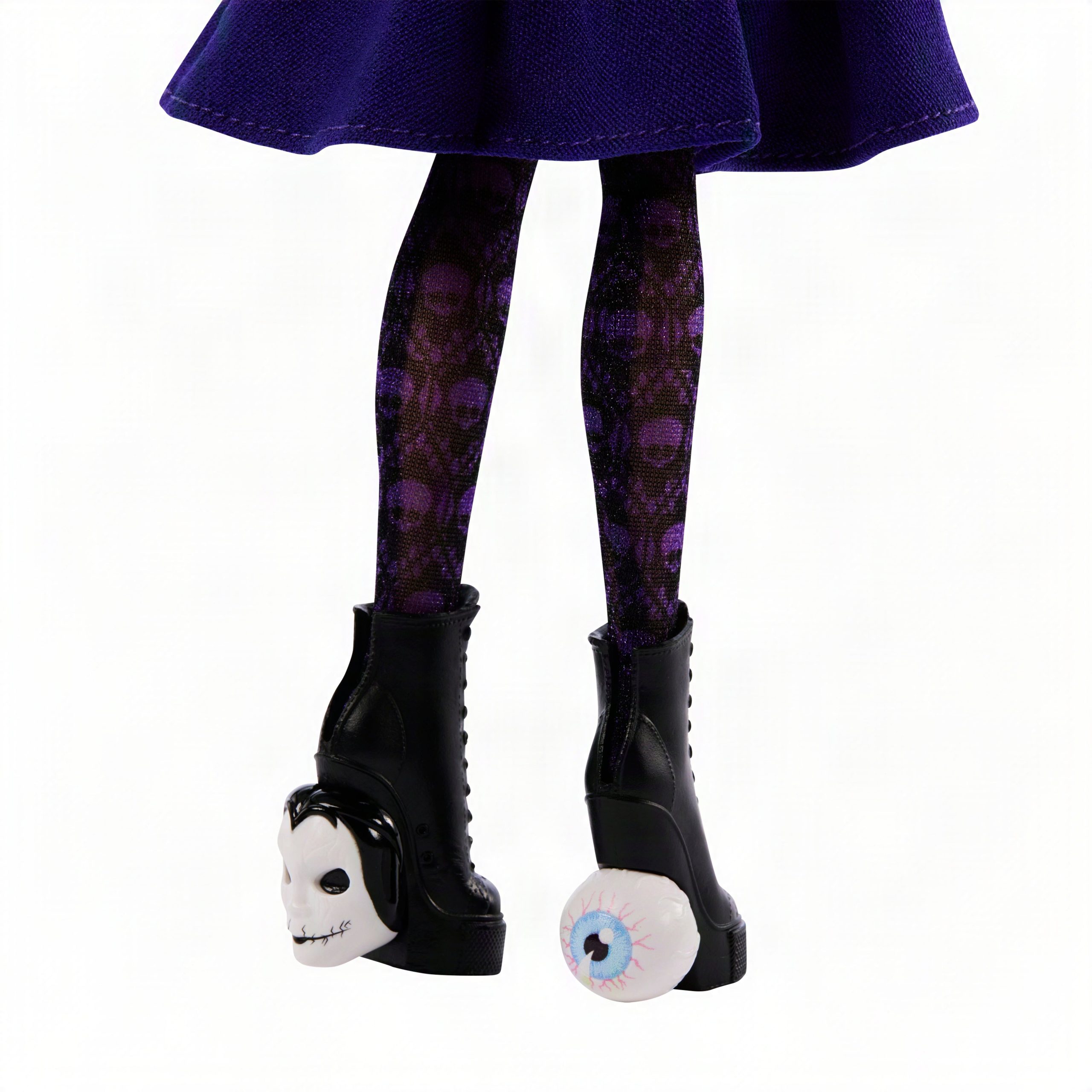 Monster High X Mercredi Poupée Agnes demille Uniforme Violet - Image 4