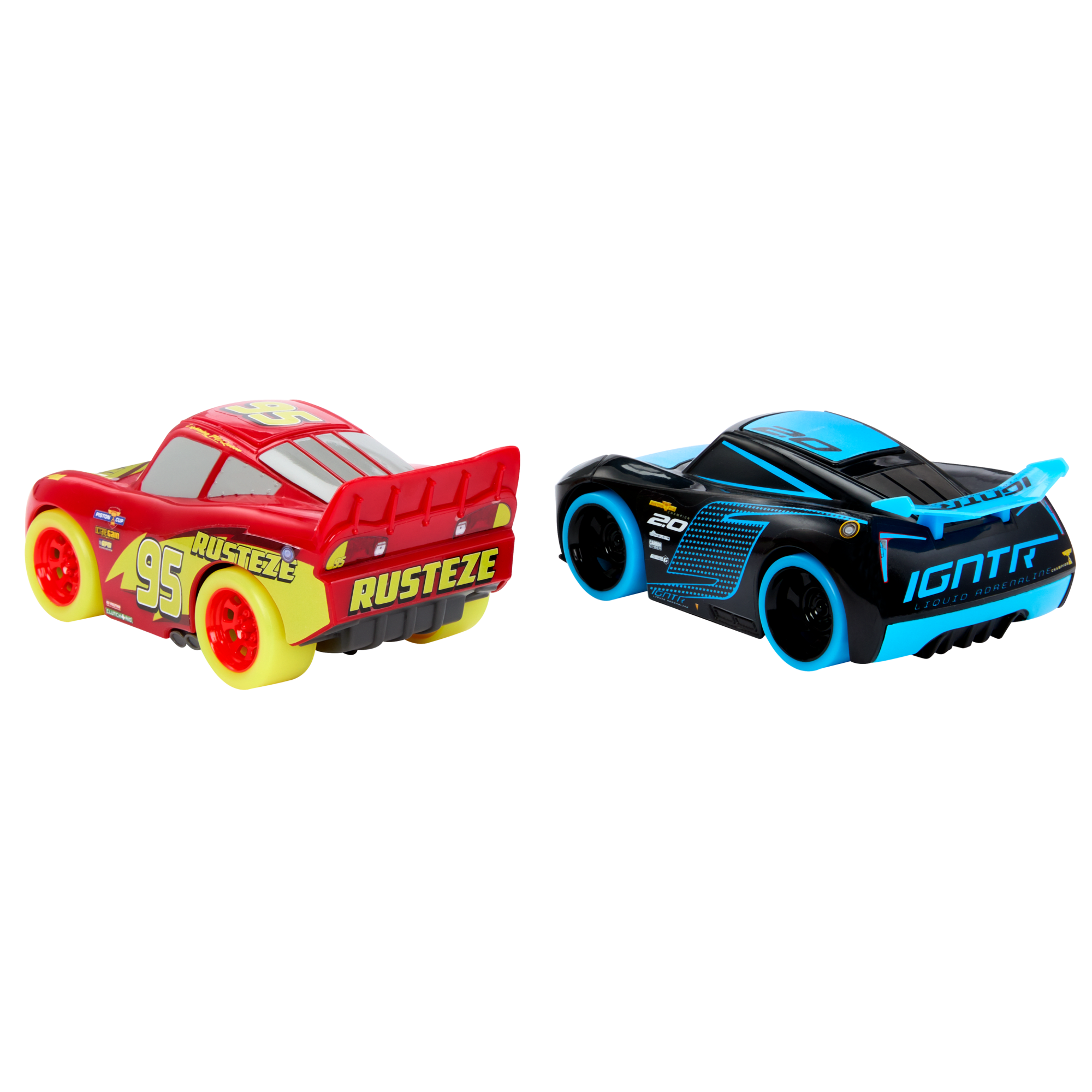 Disney And Pixar Cars Track Talkers Glow Racers Lightning Mcqueen & Jackson Storm 2-Pack - Image 6