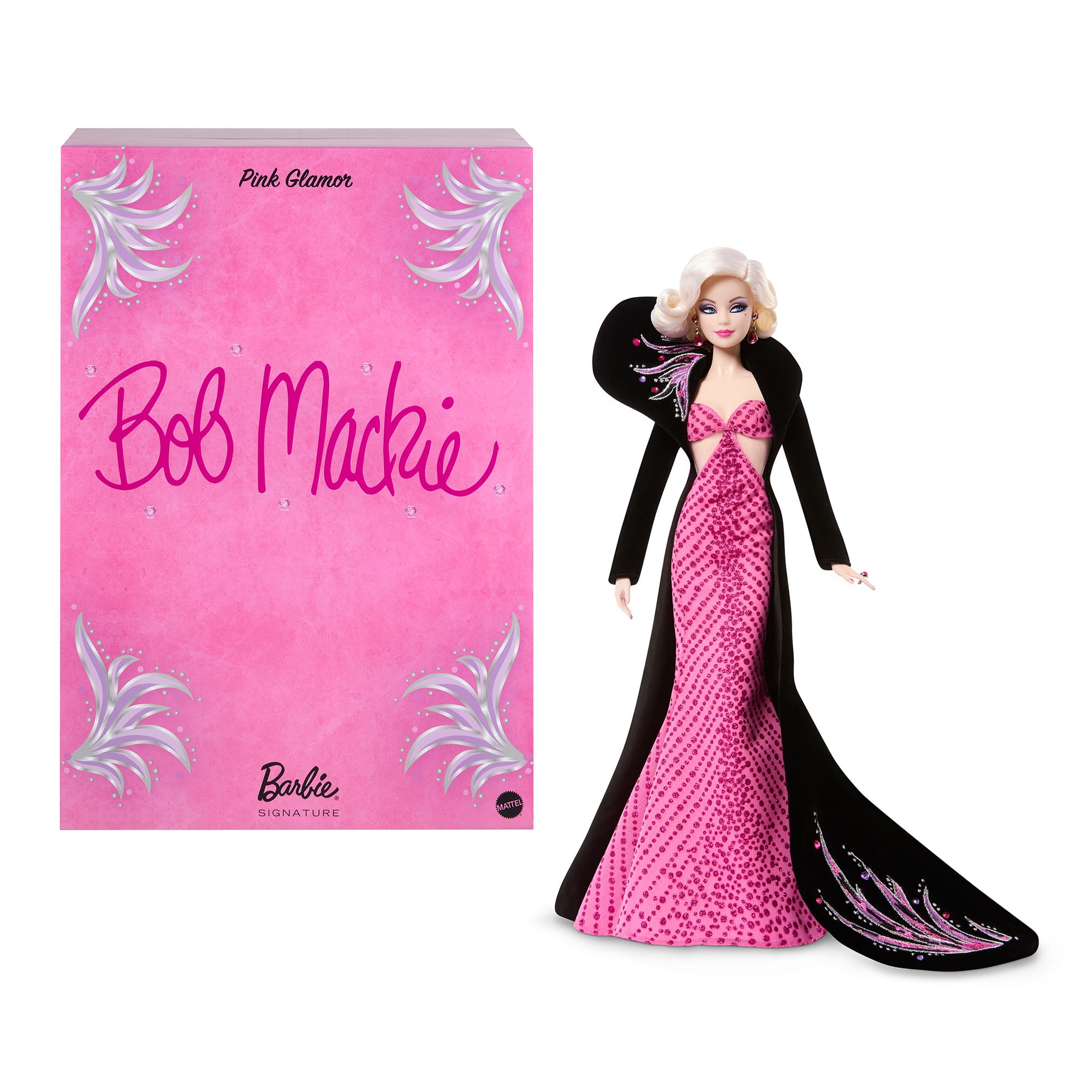 Barbie Bob Mackie Pink Glamor Doll - Image 10