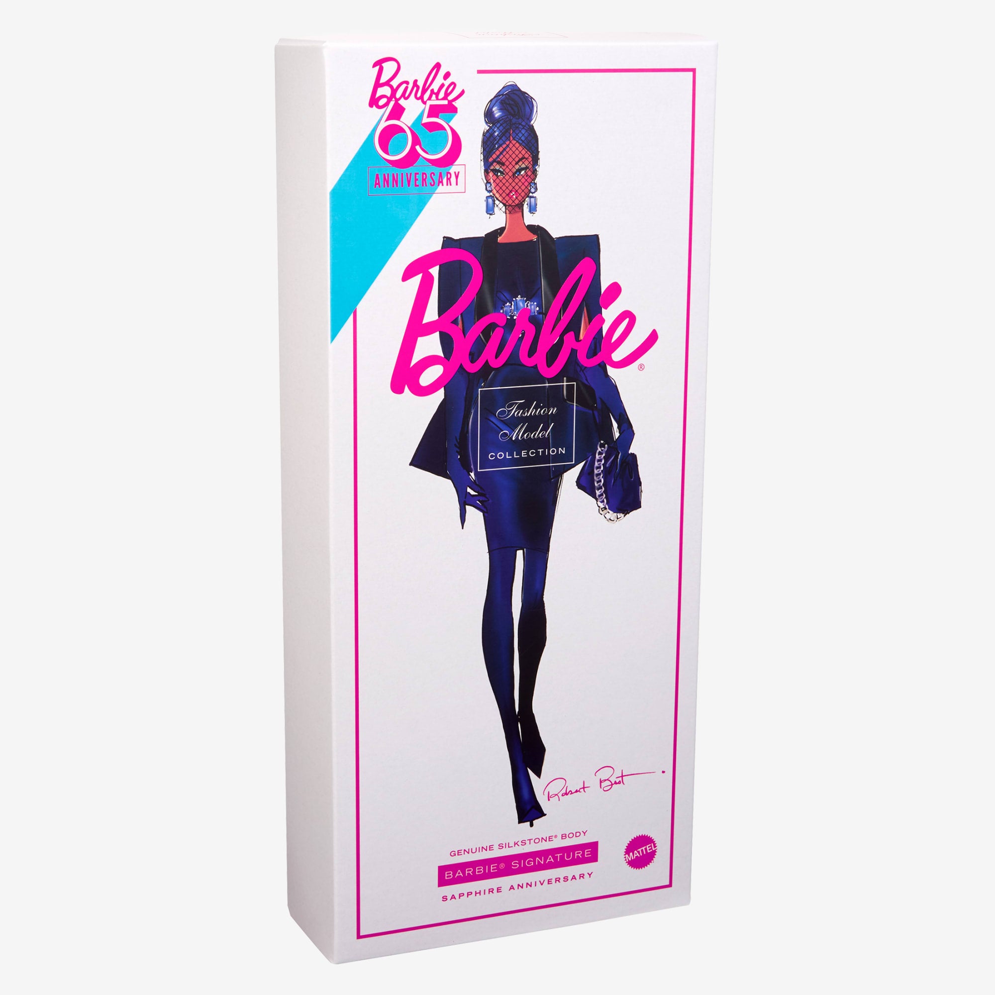 Sapphire Anniversary Barbie Fashion Model Collection Doll - Image 8