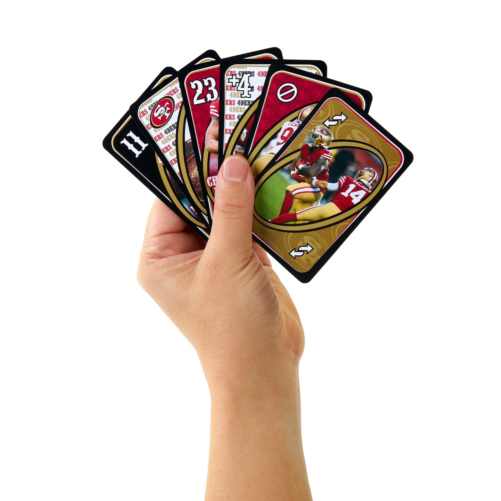 UNO Fandom NFL San Francisco 49ers Game Deck - Image 6