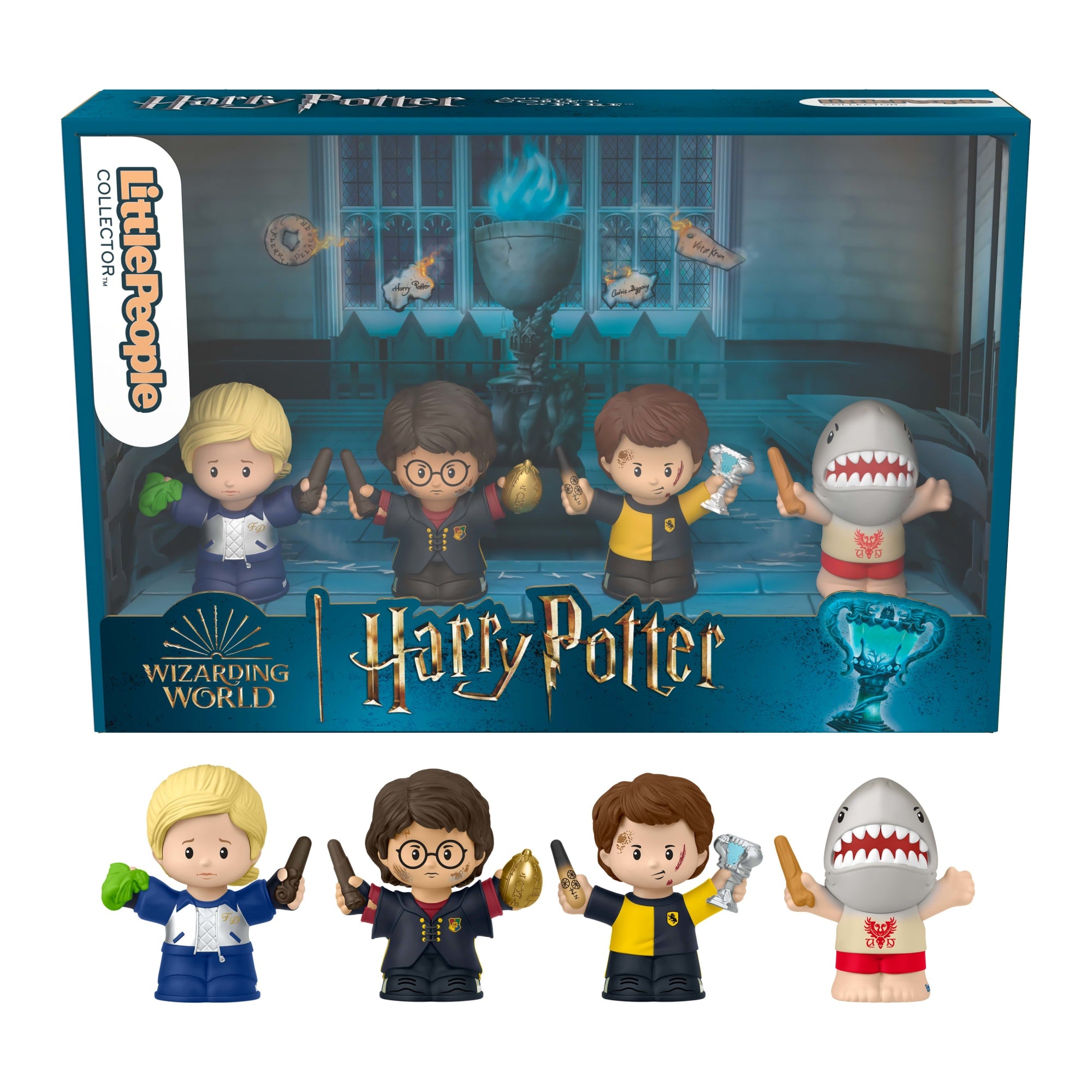 Little People Collector Harry Potter And The Goblet Of Fire Special Edition Set. 4 Figures
