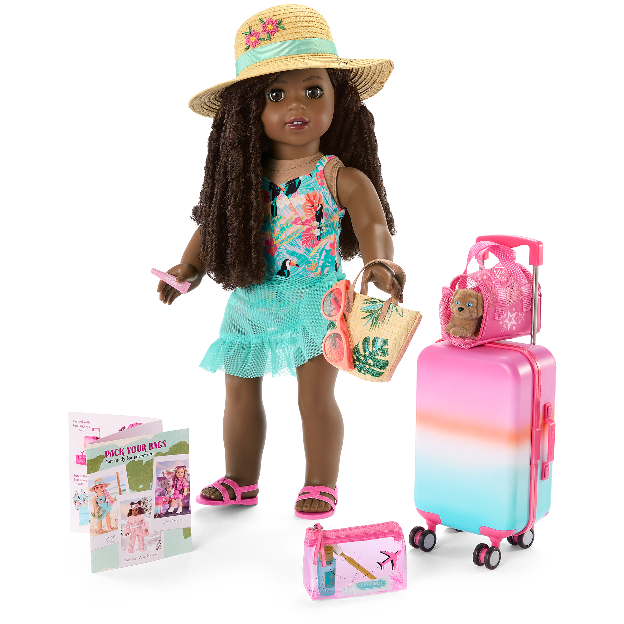 Packed with Fun Luggage Set for 18-inch Dolls - Image 3