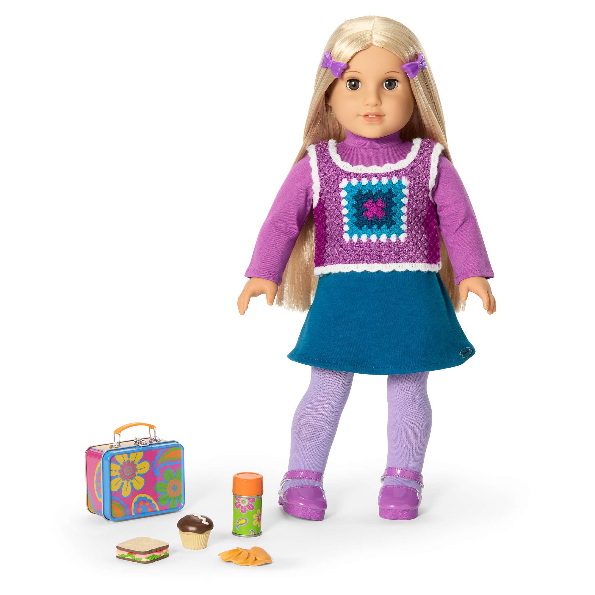 Julie's™ School Lunch Box for 18-inch Dolls (Historical Characters) - Image 4