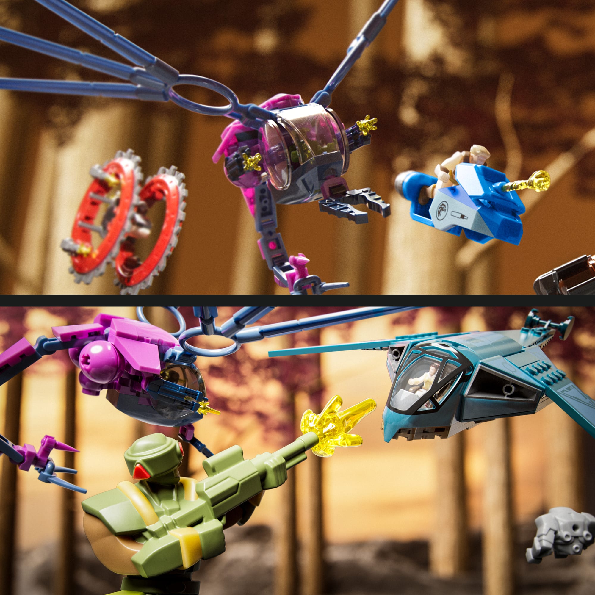 Mattel Brick Shop MOTU Batalla de altos vuelos por Eternia - Image 5