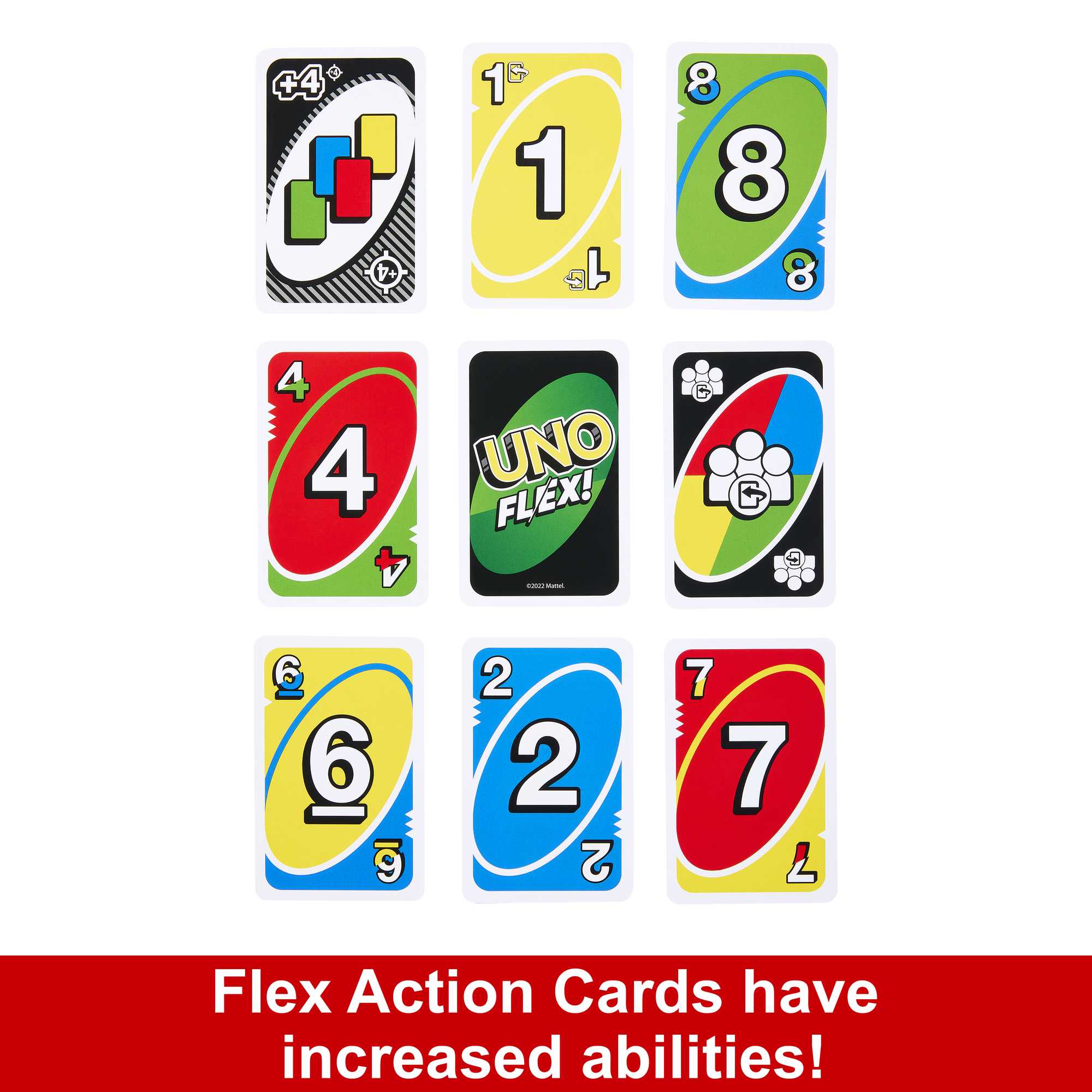 UNO Flex Card Game. Fun Games For Family And Game Nights - Image 5