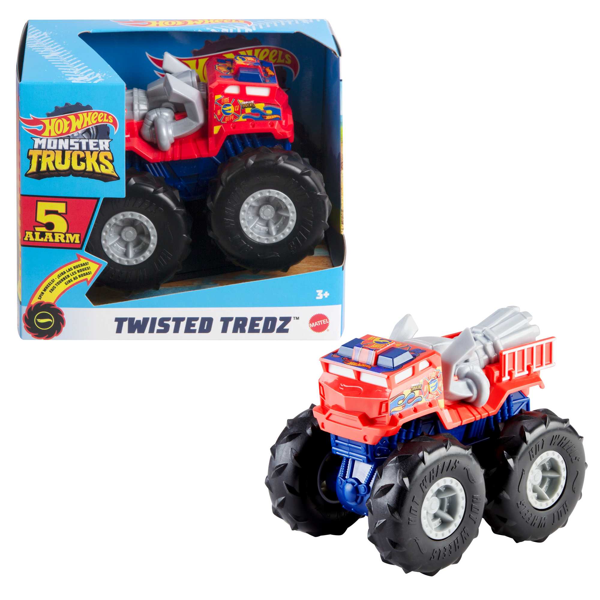 Hot Wheels Monster Trucks Vehículo de Juguete Llantas Todo Terreno Escala 1:43 - Image 6