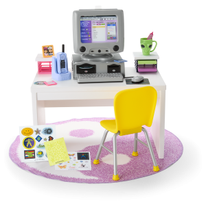 Isabel™ & Nicki's™ Computer & Desk Set for 18-inch Dolls (Historical Characters)