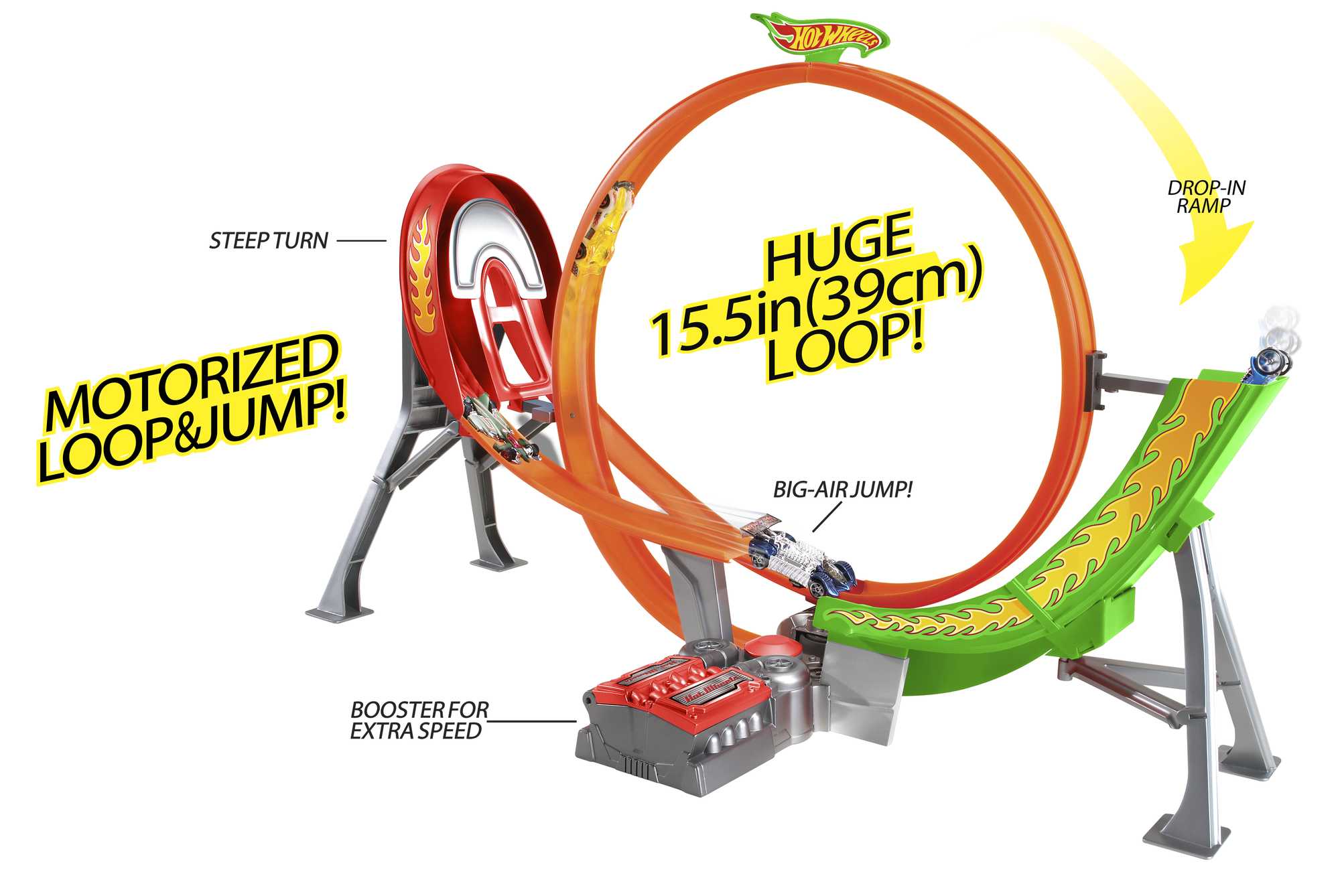 Hot Wheels Power Shift Raceway Track Set - Image 3