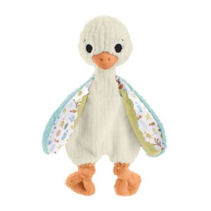 Fisher Price Snuggle Up Goose Baby Sensory Toy. Plush Toy With Jingles For Newborns