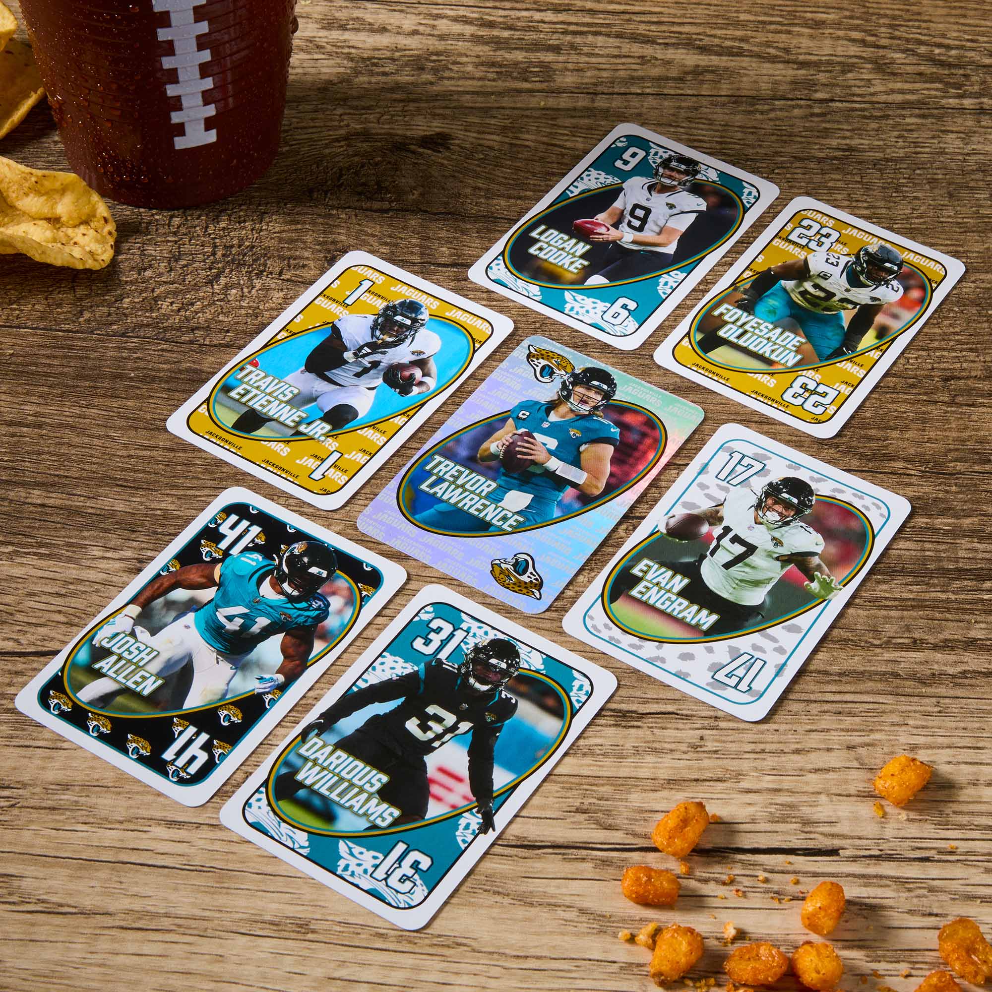 UNO Fandom NFL Jacksonville Jaguars Game Deck - Image 4