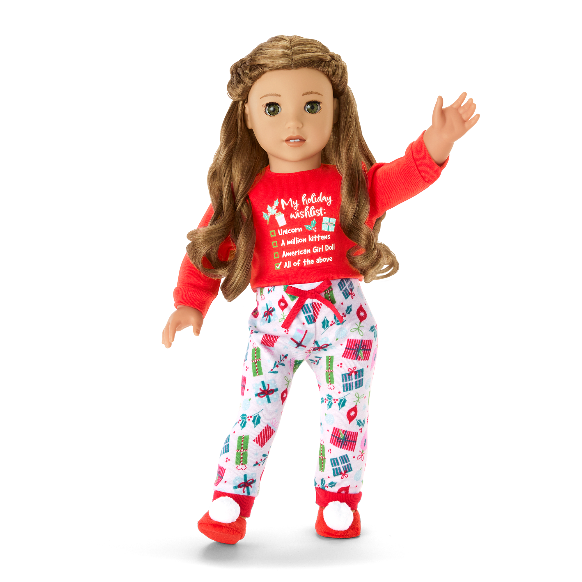 Holiday Wish List PJs for 18-inch Dolls - Image 2