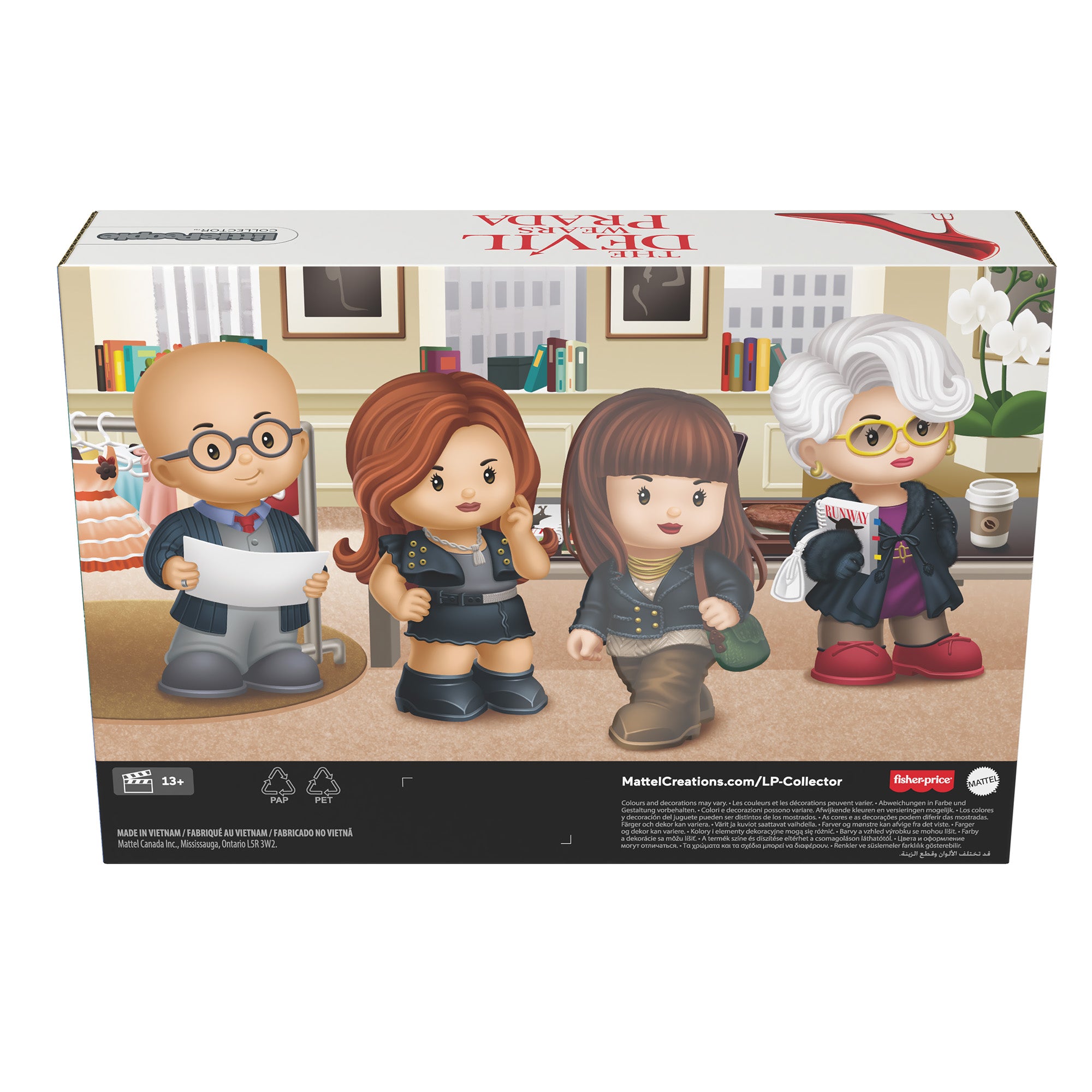 Little People Collector The Devil Wears Prada Figure 4-Pack Special Edition Set - Image 12