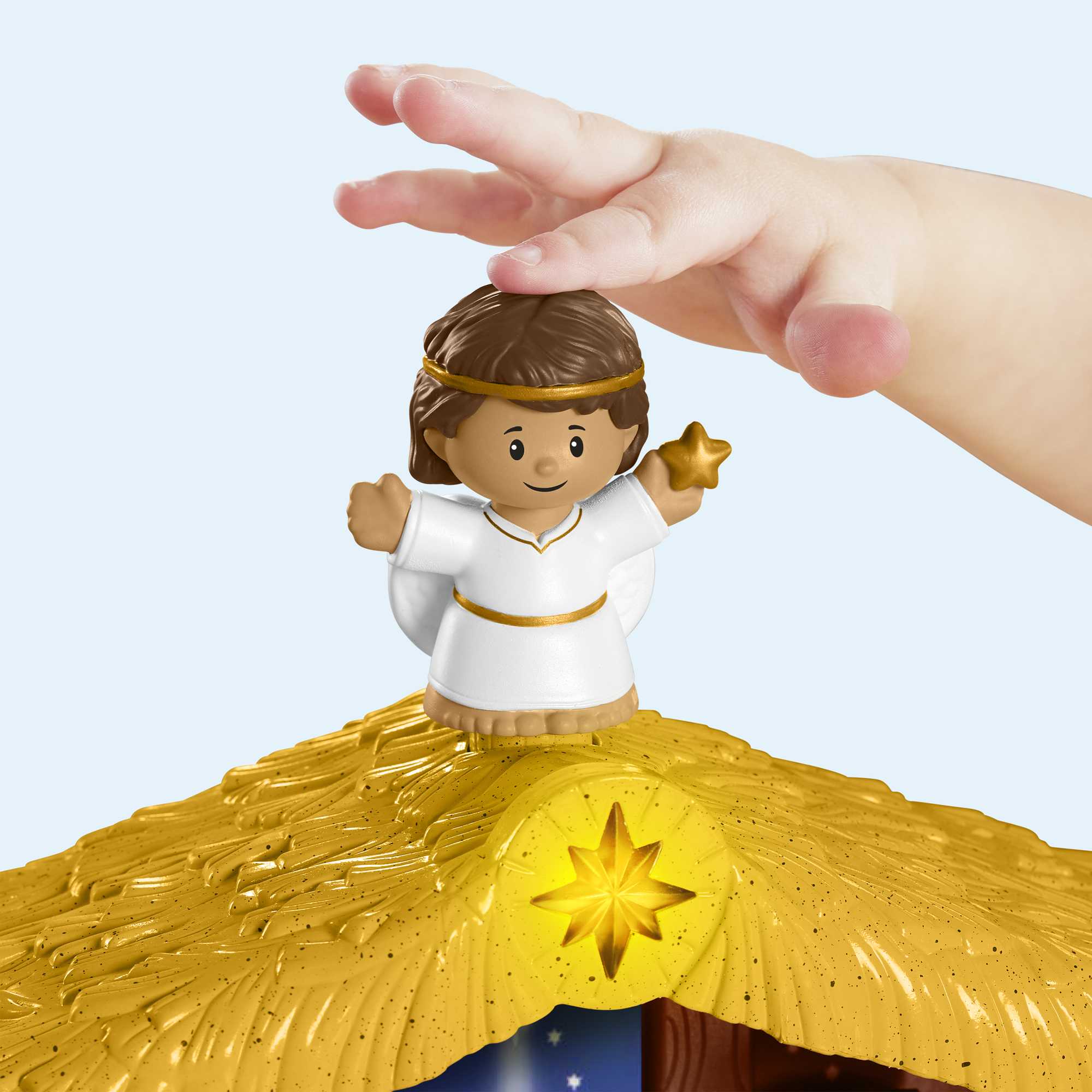 Fisher-Price Little People-Coffret Crèche Pour Tout-Petits. 18 Pièces - Image 3