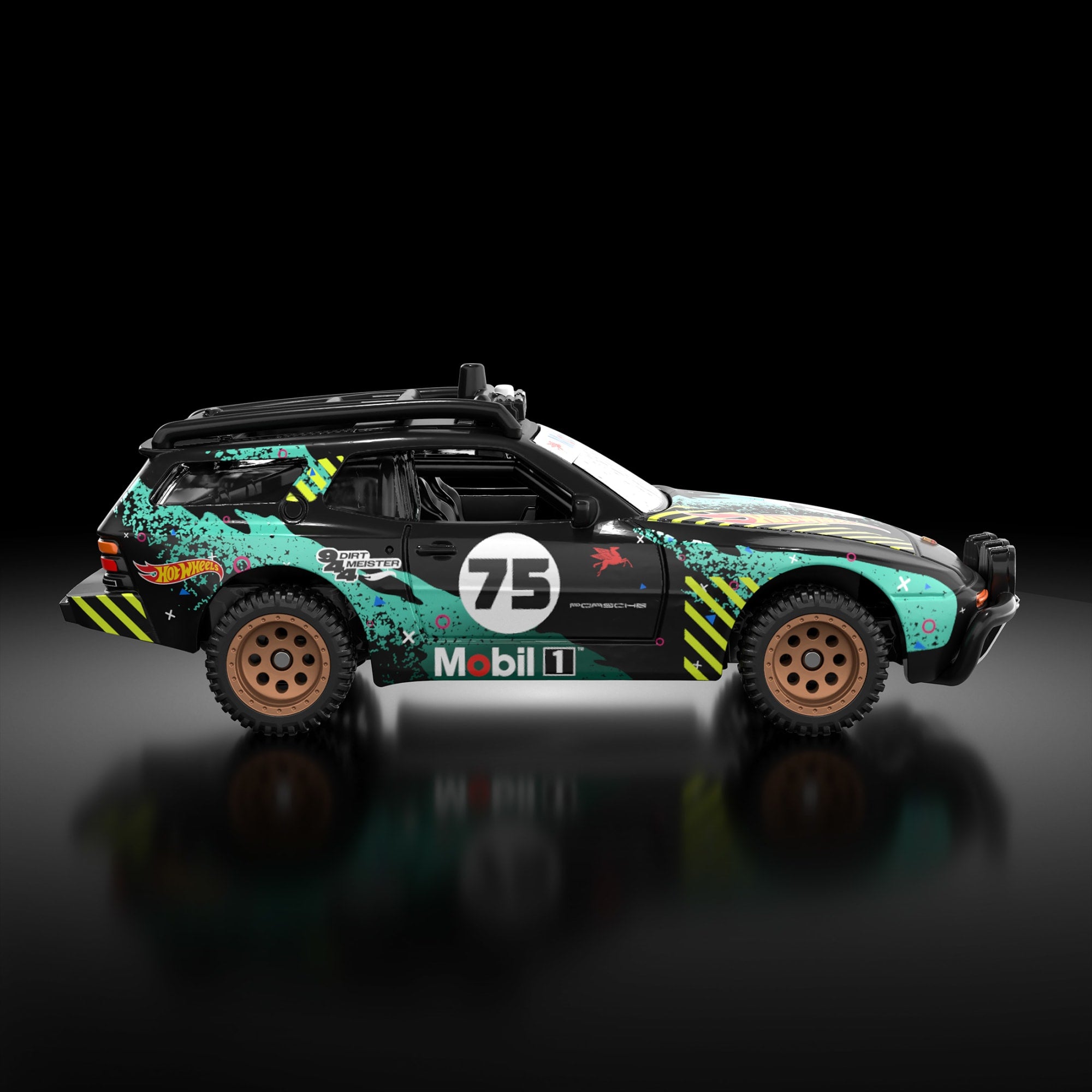 Hot Wheels Mobil 1 Porsche Dirtmeister 944 - Image 9