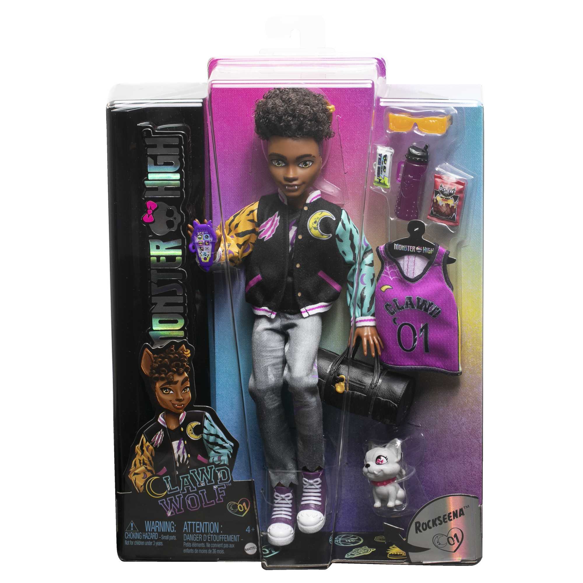 Monster High Doll. Clawd Wolf Doll With Pet And Accessories - Image 6