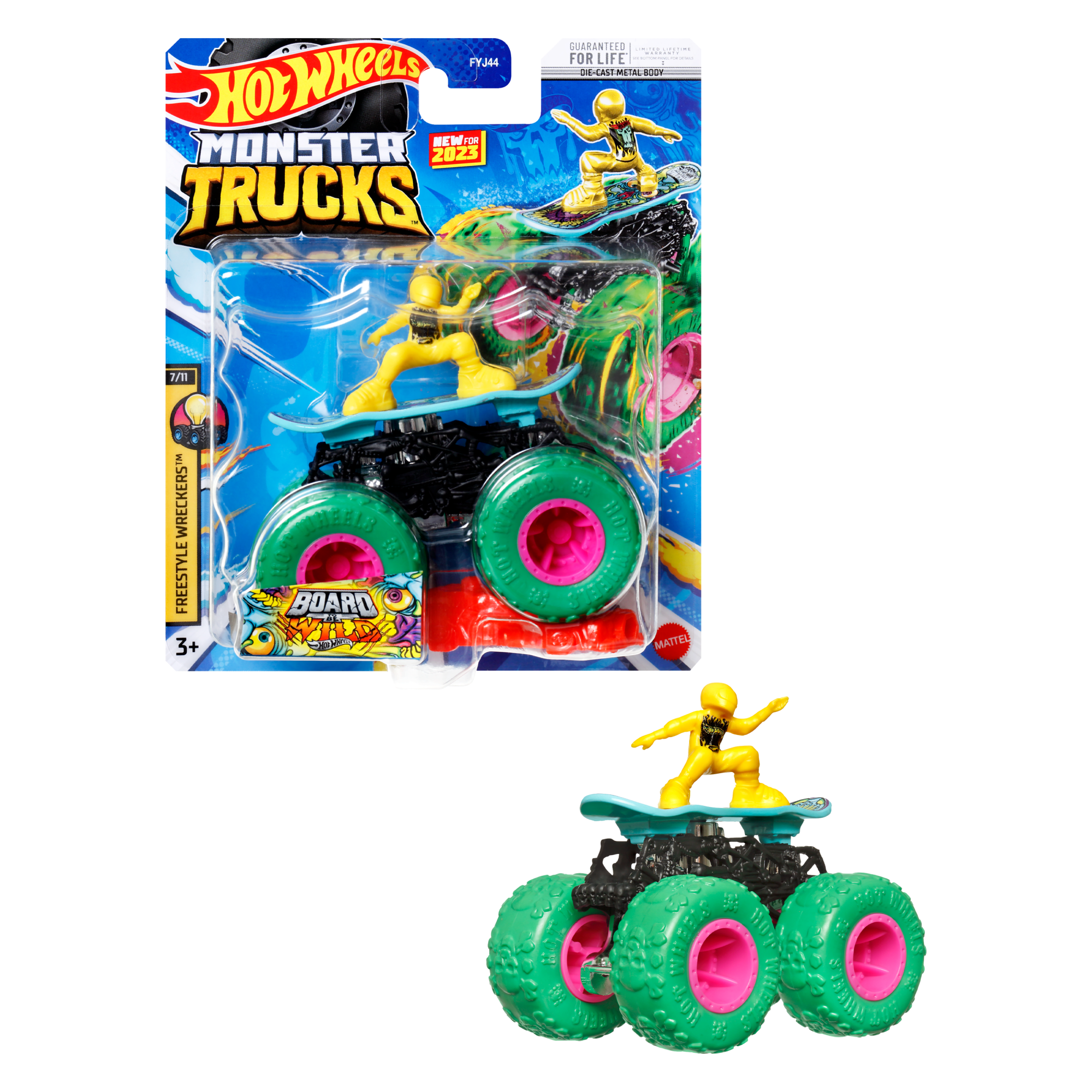 Hot Wheels Monster Trucks. 1:64 Scale Die-Cast Toy - Image 6