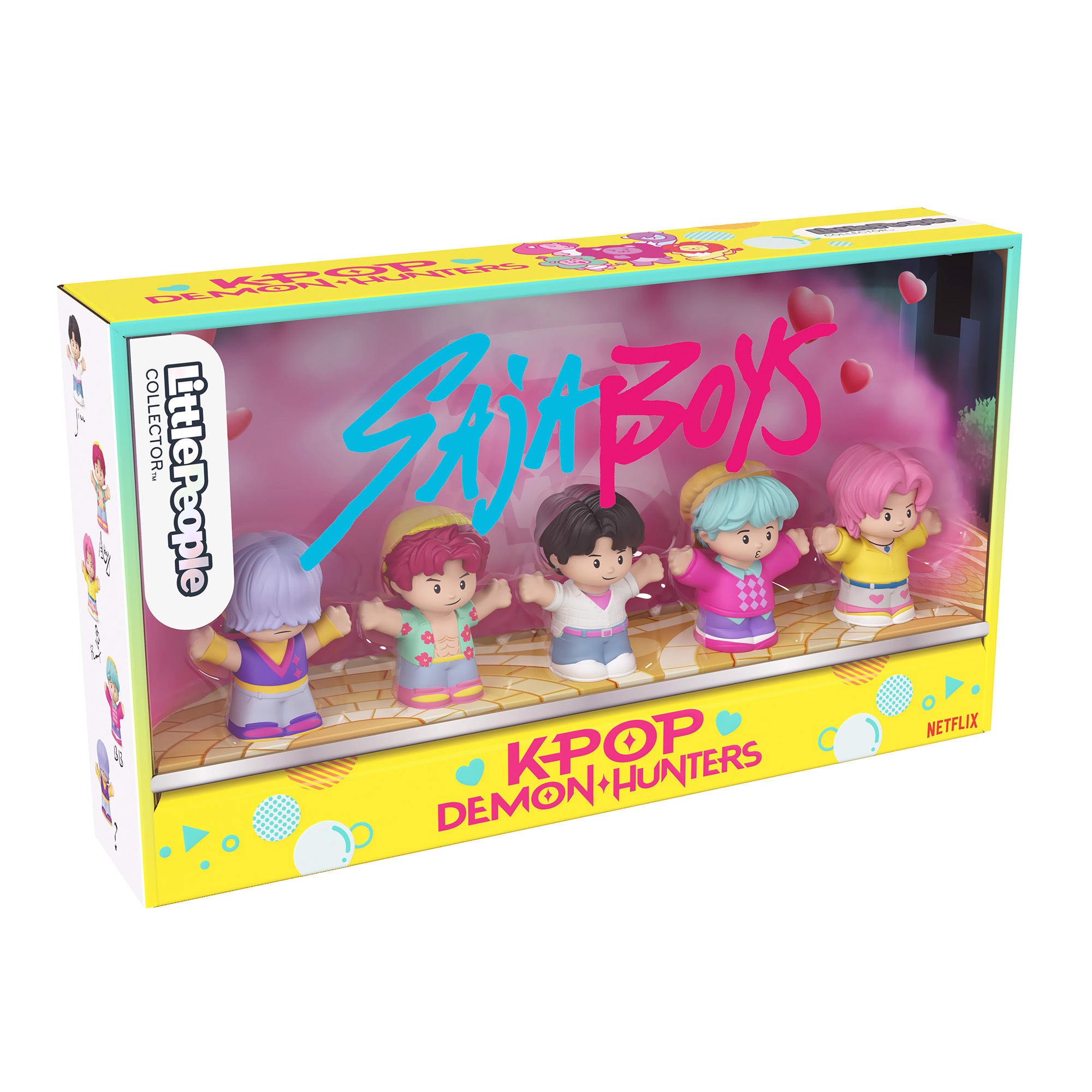 Little People Collector KPop Demon Hunters Saja Boys Figure Set - Image 13
