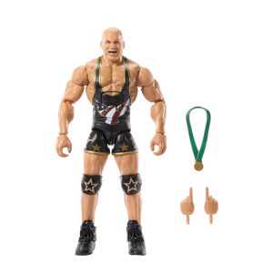 WWE Elite Legends Kurt Angle Action Figure & Accessories. Series 26 Collectible Set. 6-inch
