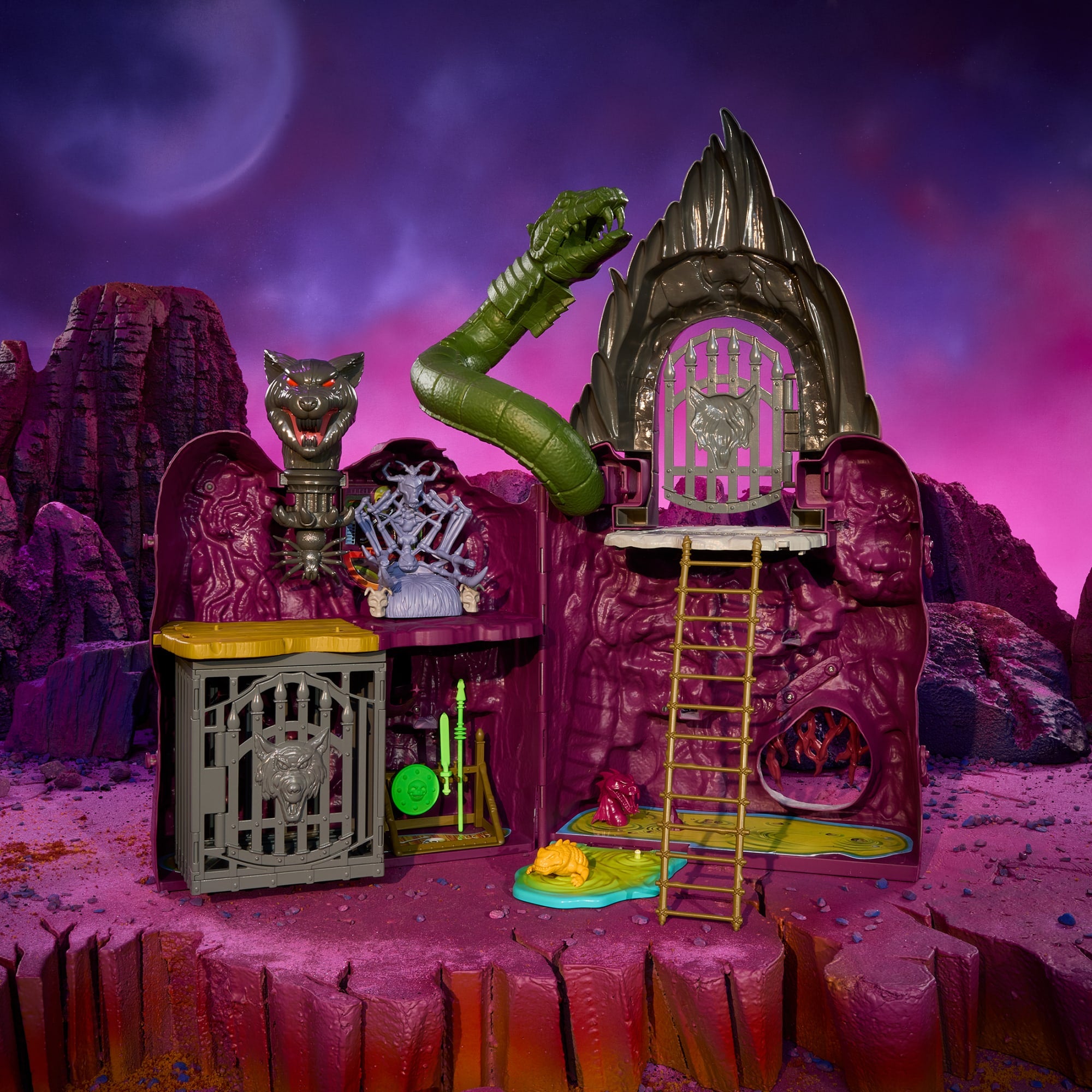 Masters of the Universe Origins Snake Mountain Playset - Image 7