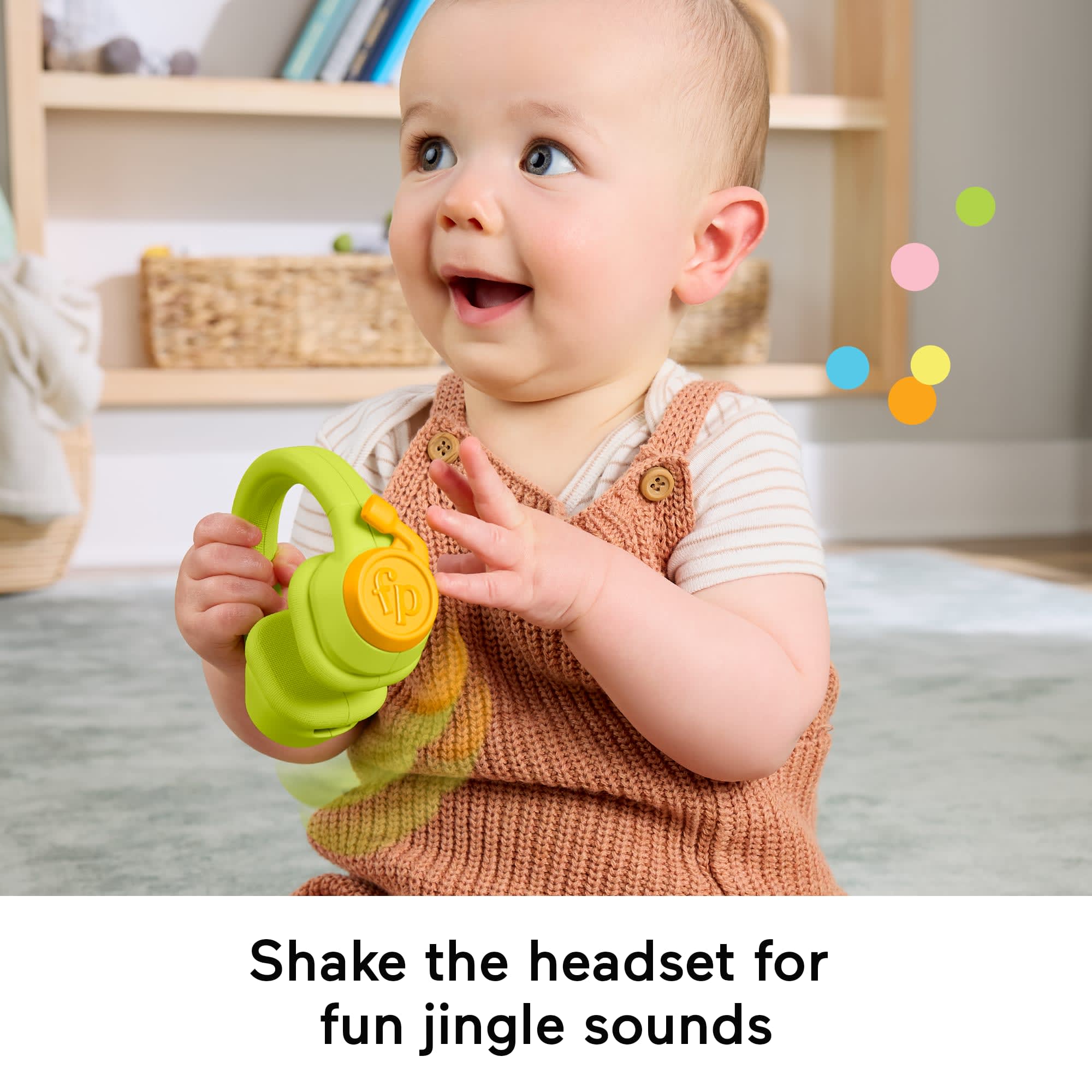 Fisher-Price Level-Up Little Gamer Gift Set. 3 Developmental Baby Toys For Newborns - Image 4
