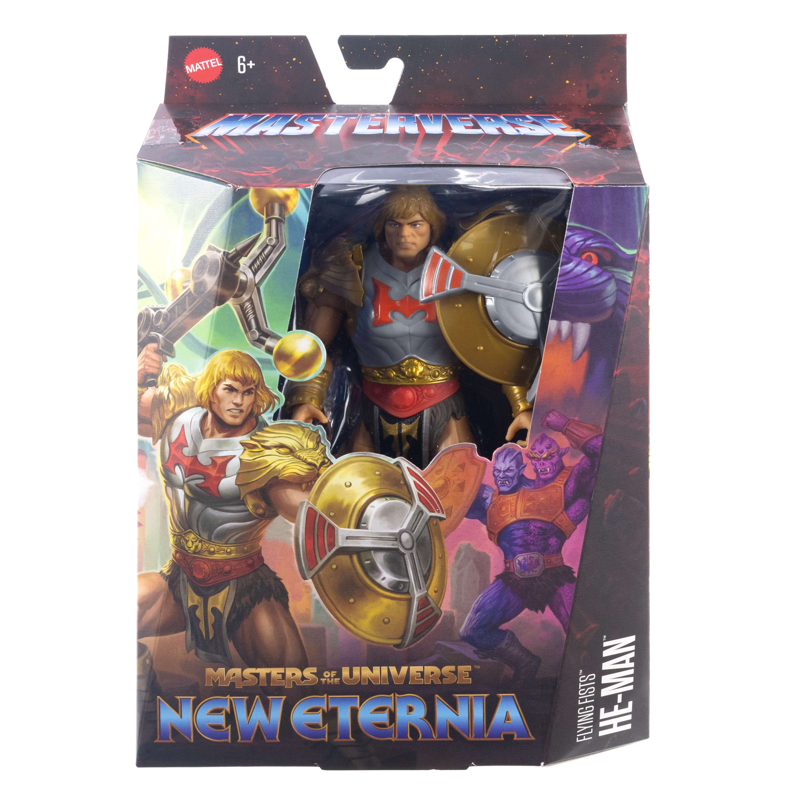 Masters Universe Masterverse New Eternia Flying Fists He-Man. MOTU Action Figure. 30 Articulations - Image 2