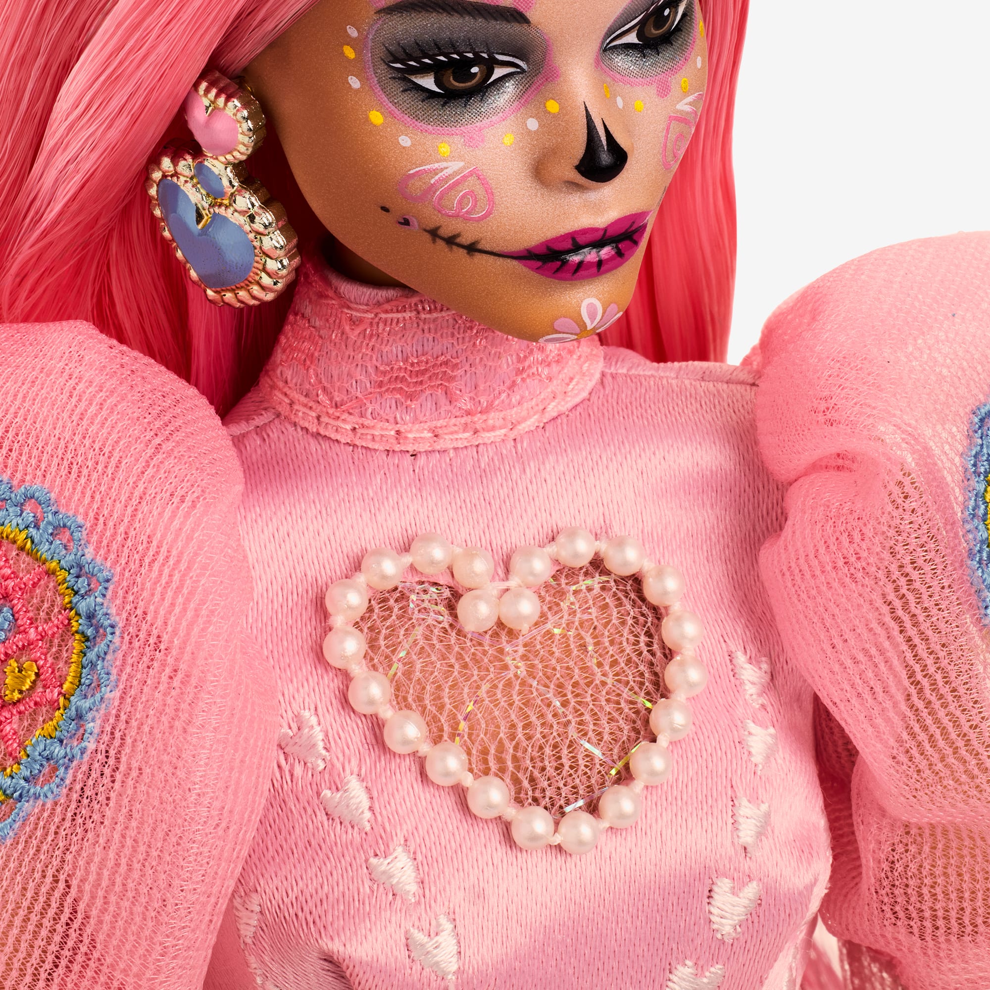 2023 Día De Muertos Barbie x Pink Magnolia Doll - Image 14