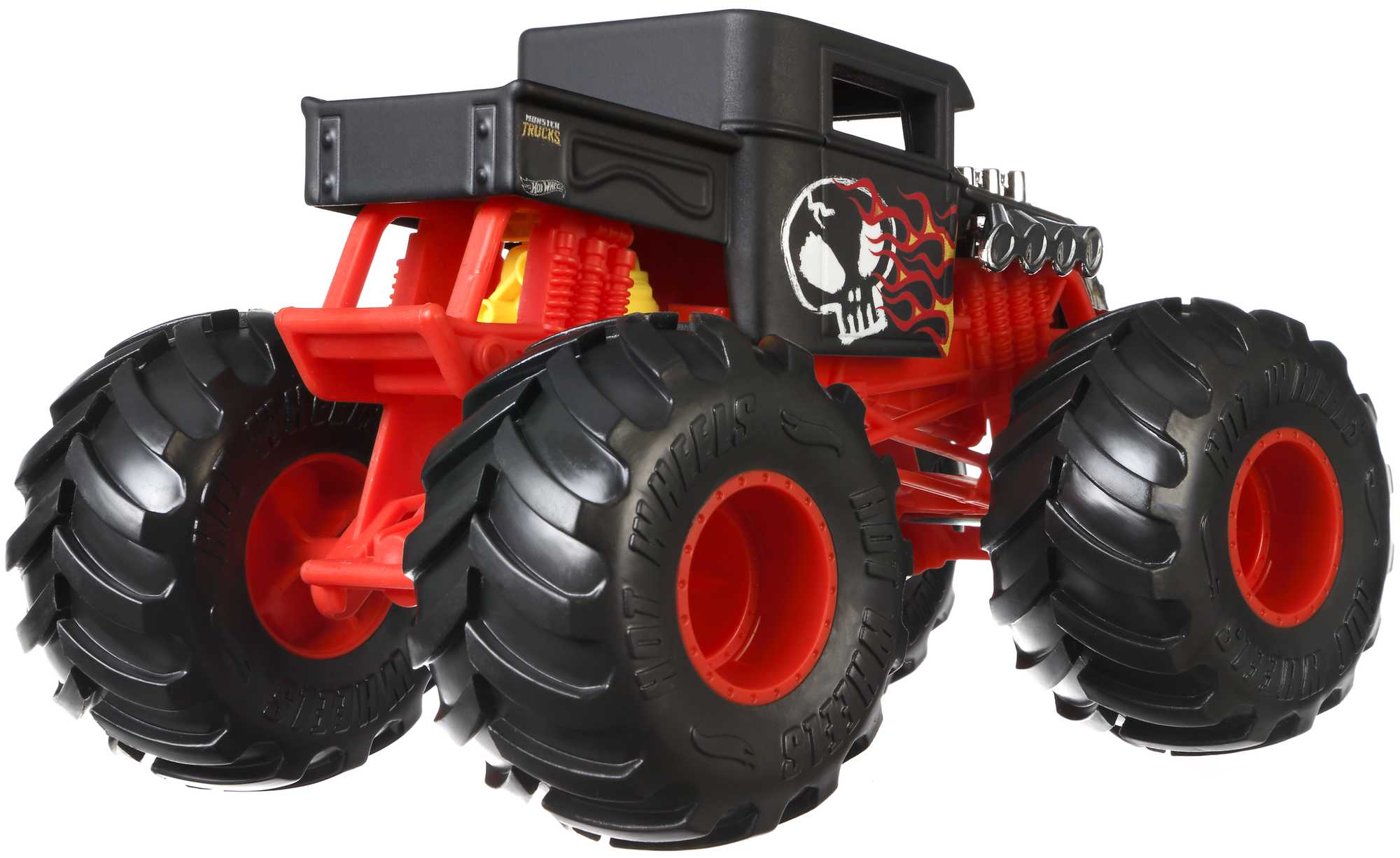 Hot Wheels Monster Trucks Vehículo de Juguete Bone Shaker Escala 1:24 - Image 3