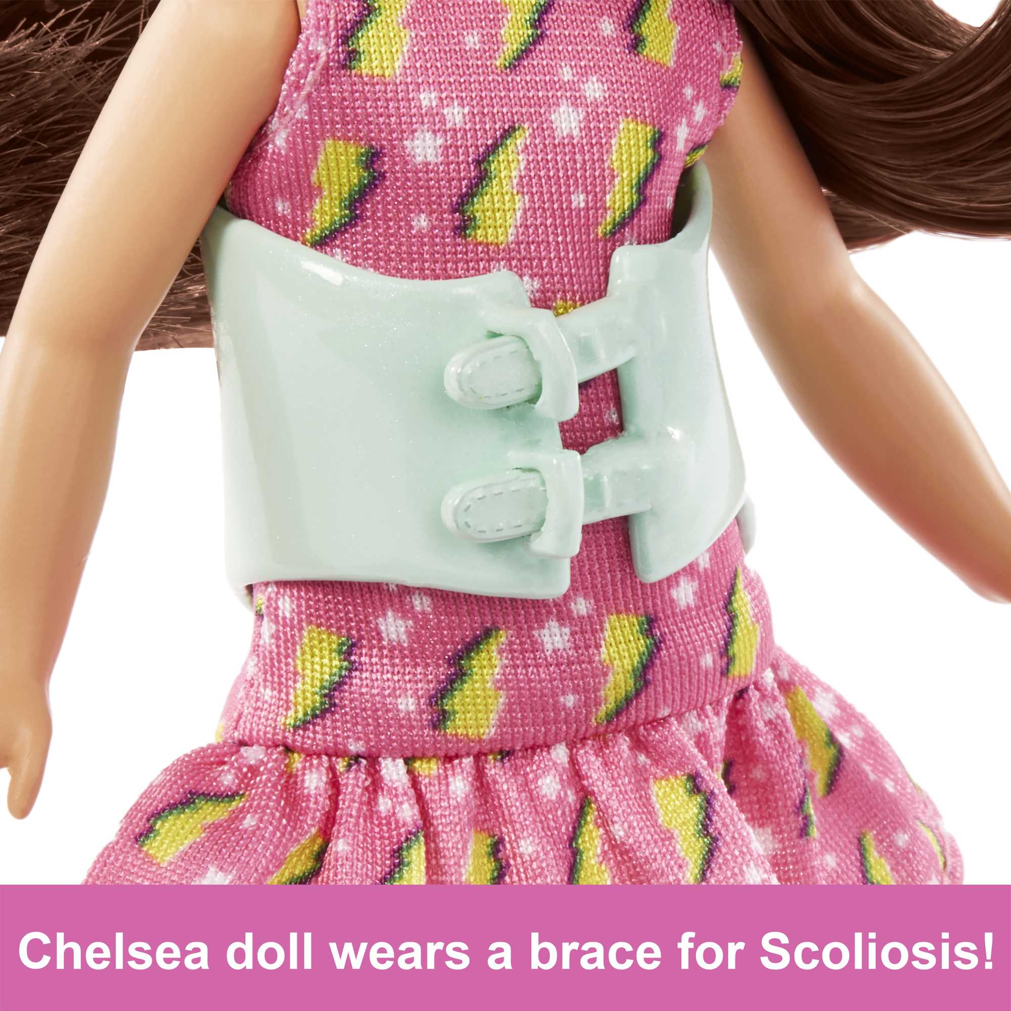 Barbie Toys. Chelsea Doll. 6-inch Small Doll With Brace For Scoliosis Spine Curvature - Image 3