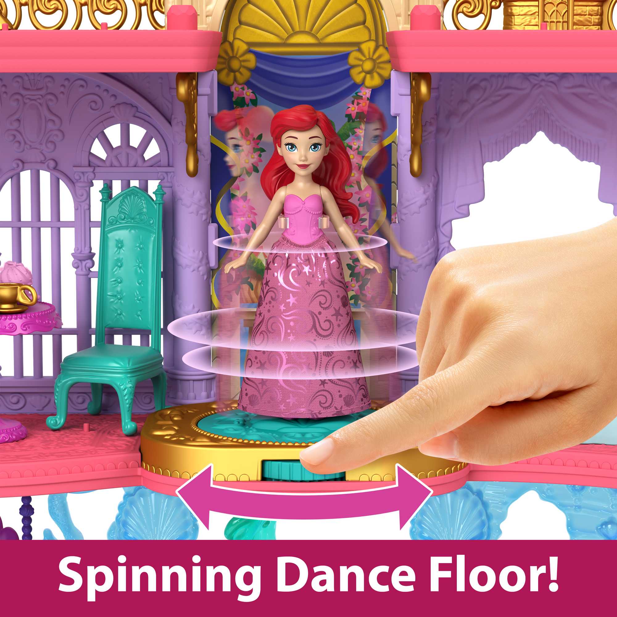 Disney Princess Toys. Ariel's Stacking Castle. Gifts For Kids - Image 3