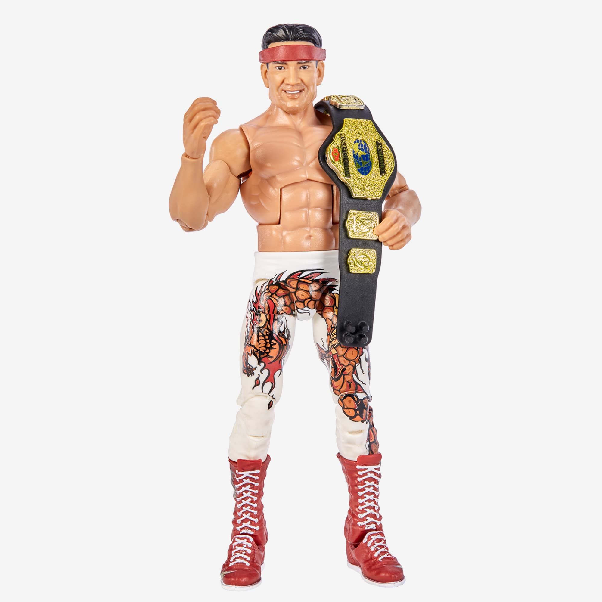 WWE Ricky The Dragon Steamboat Elite Collection Action Figure - Image 3