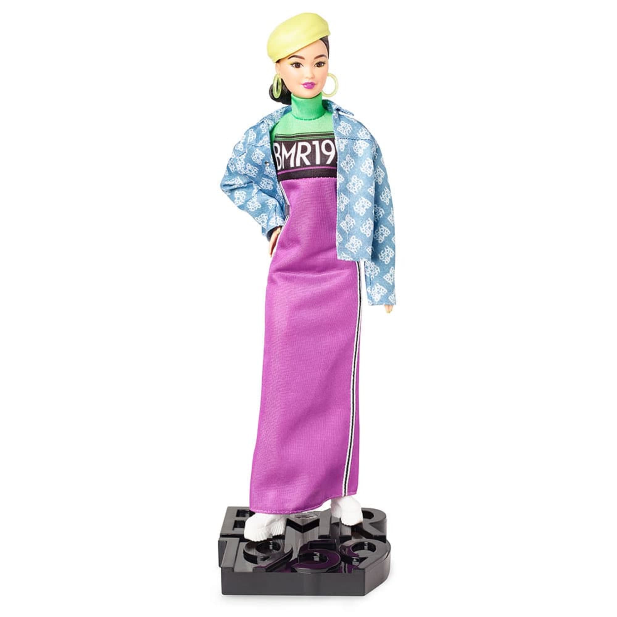 Barbie BMR1959 Doll - Neon Motocross Dress & Oversized Denim Jacket - Image 5