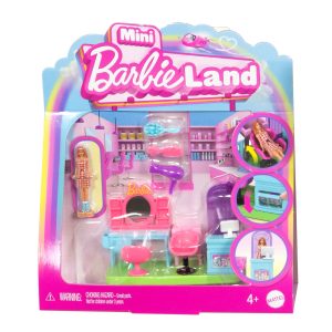 Barbie Mini BarbieLand Conjunto de Brinquedo Estética com Mini Boneca