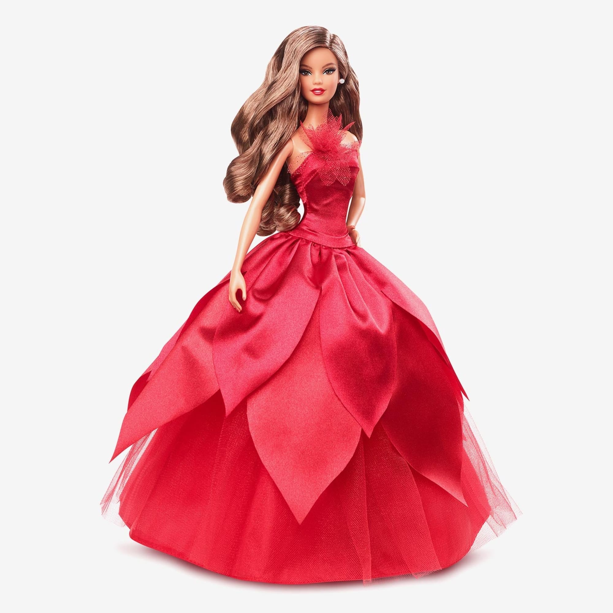 2022 Holiday Barbie. Light-Brown Hair - Image 2