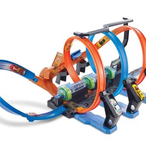 Hot Wheels Corkscrew Crash Track Set