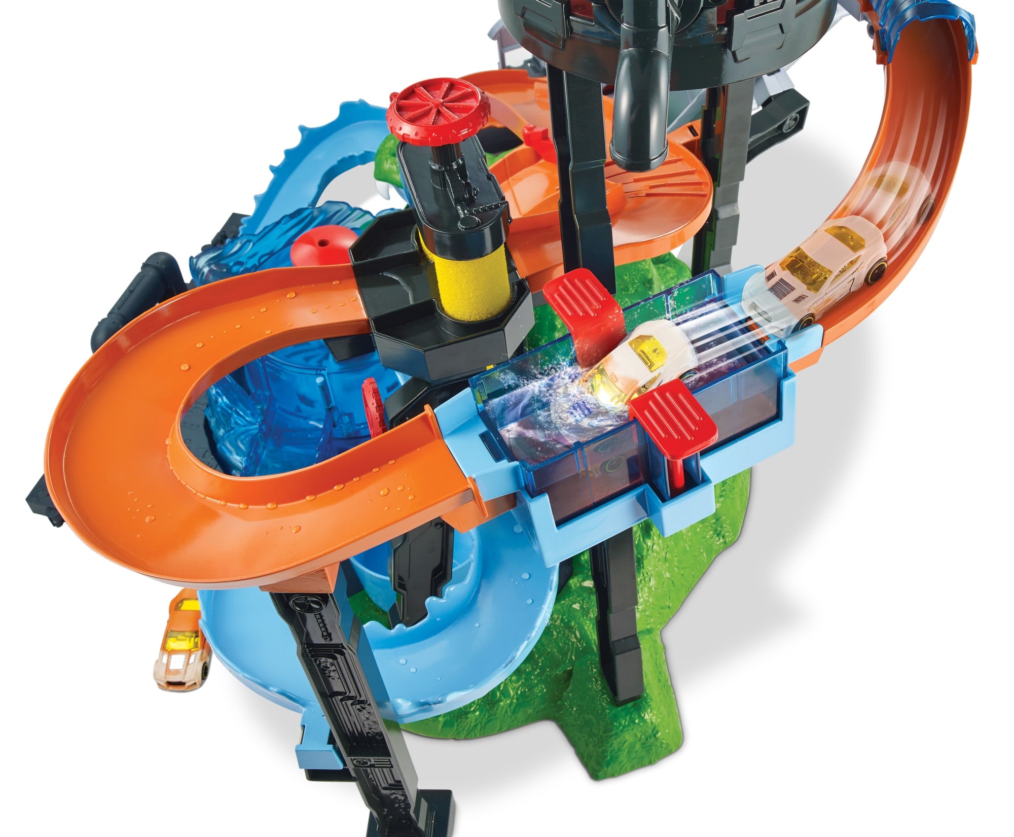 Hot Wheels Ultimate Gator Car Wash Play Set With Color Shifters Car - Image 5