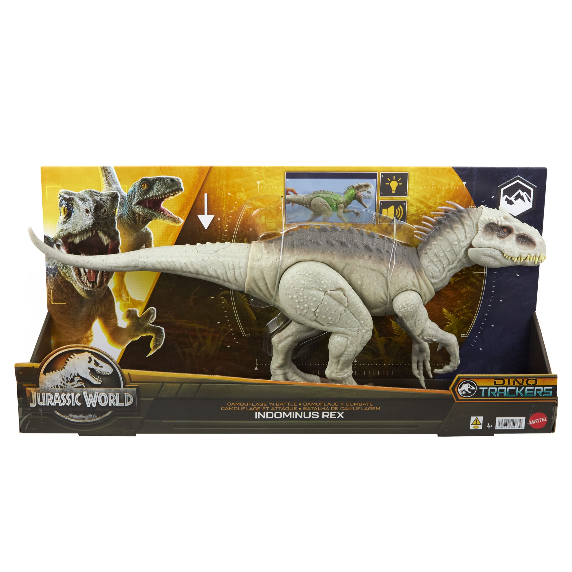 Jurassic World Camouflage et Attaque Figurine Art. Indominus Rex - Image 4