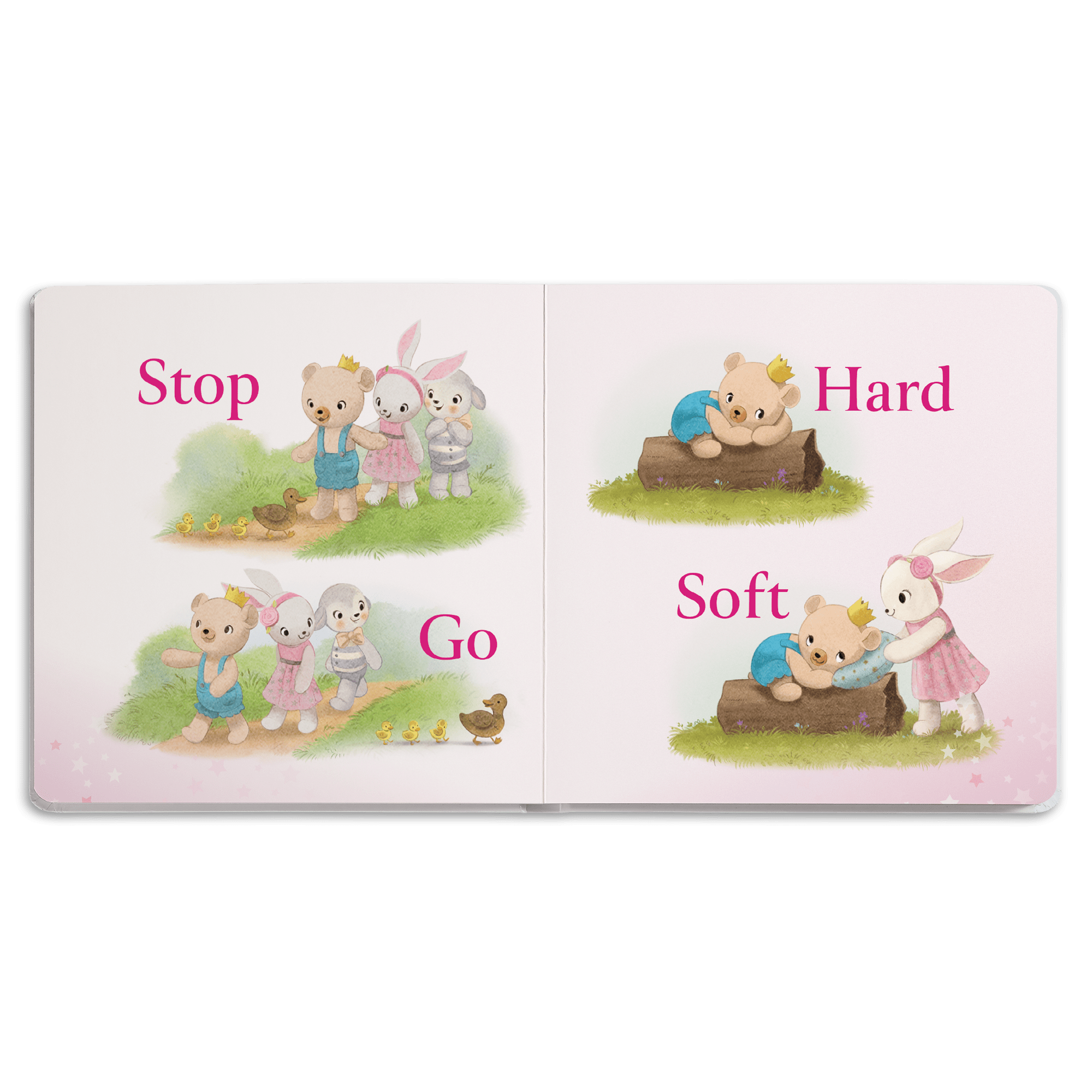 Bitty's™ Bear Friend & Opposites All Around Board Book - Image 3