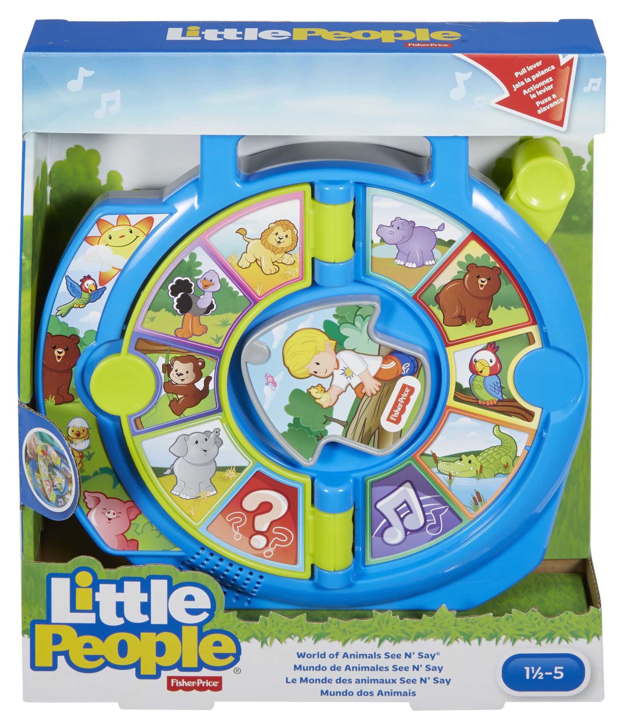 Fisher-Price Little People World Of Animals See 'n Say Toddler Musical Learning Toy - Image 6