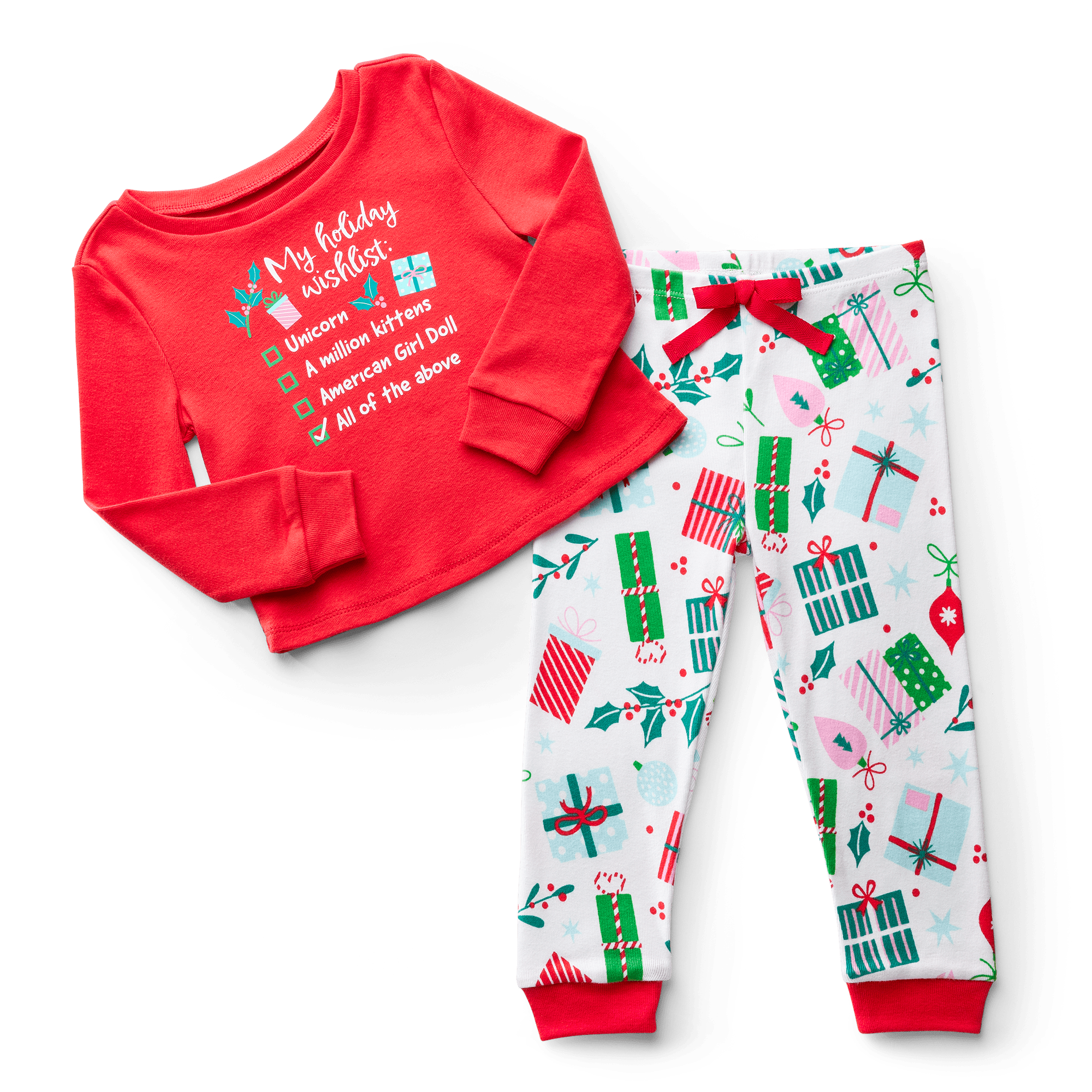 Holiday Wish List PJs for Little Girls - Image 14