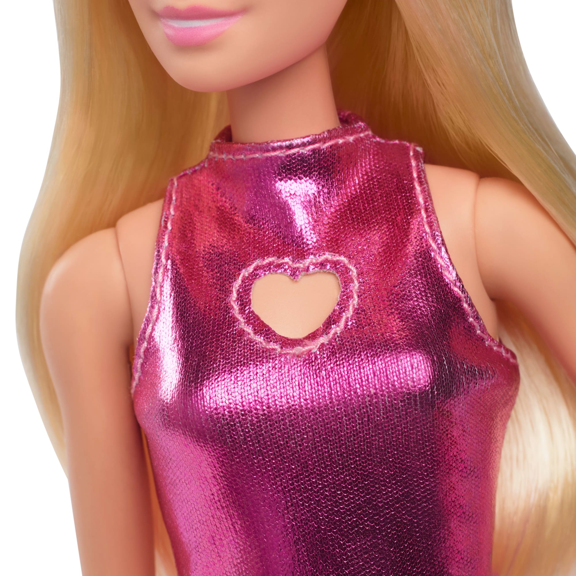 Barbie Fashionista Muñeca Vestido Rosa de Piel - Image 4