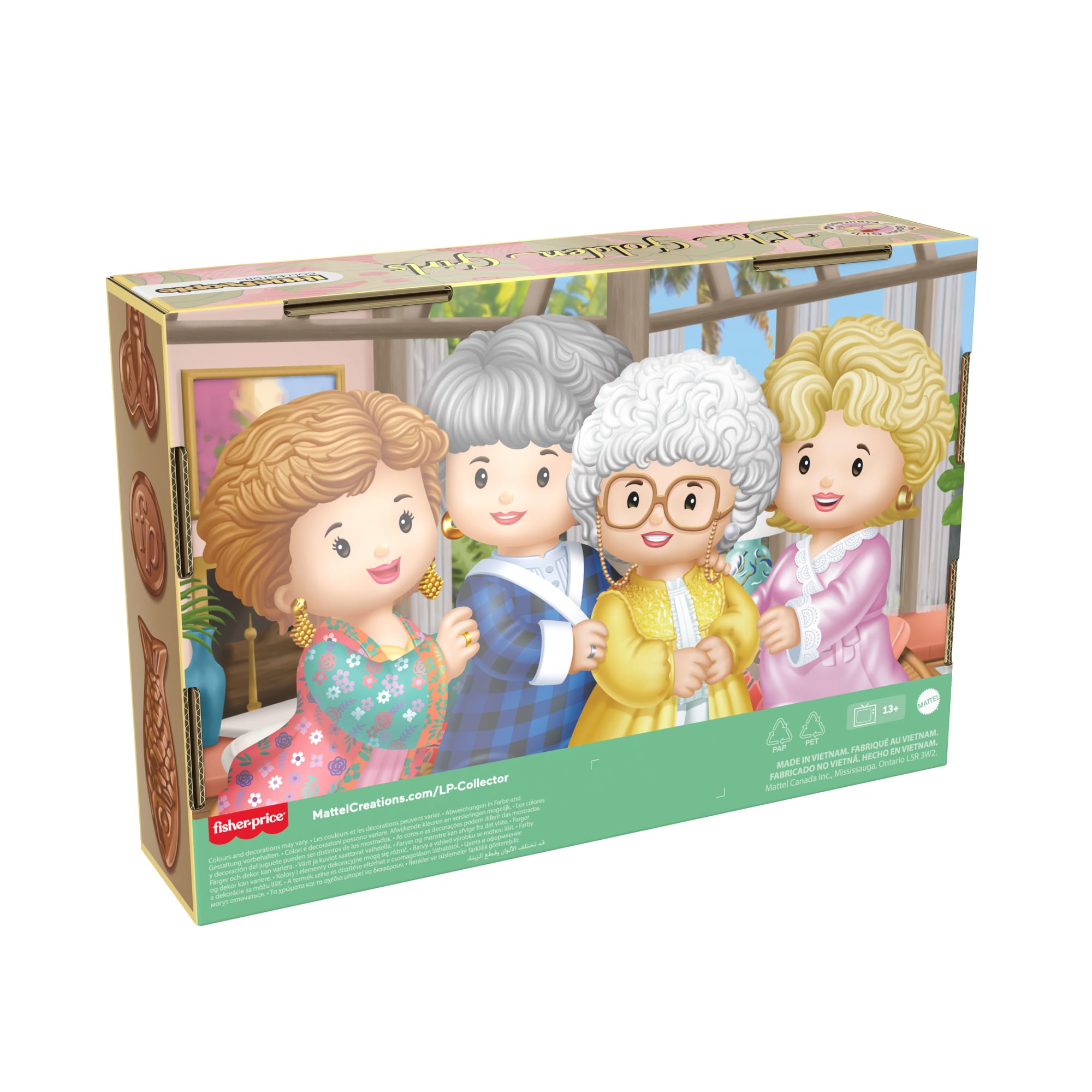 Little People Collector The Golden Girls Late Night Cheesecake. 40th Anniversary Set - Image 12