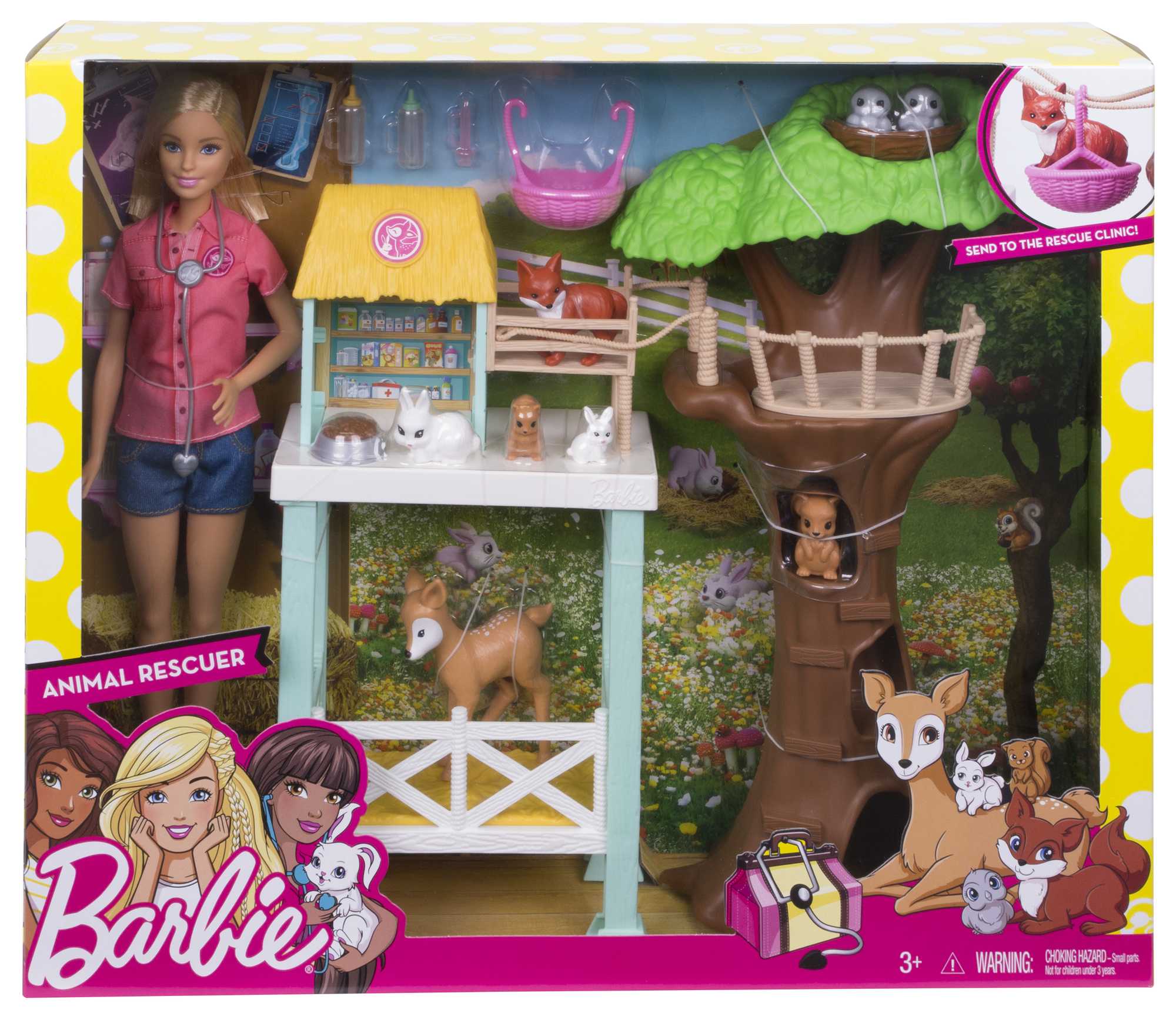 Barbie Animal Rescuer Doll & Playset - Image 6